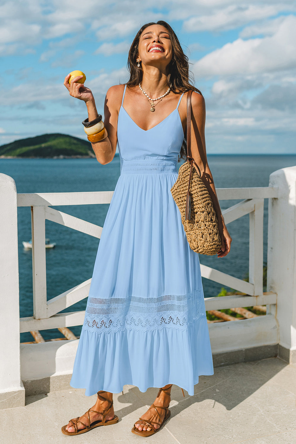 Breathtaking Blue Maxi Dress