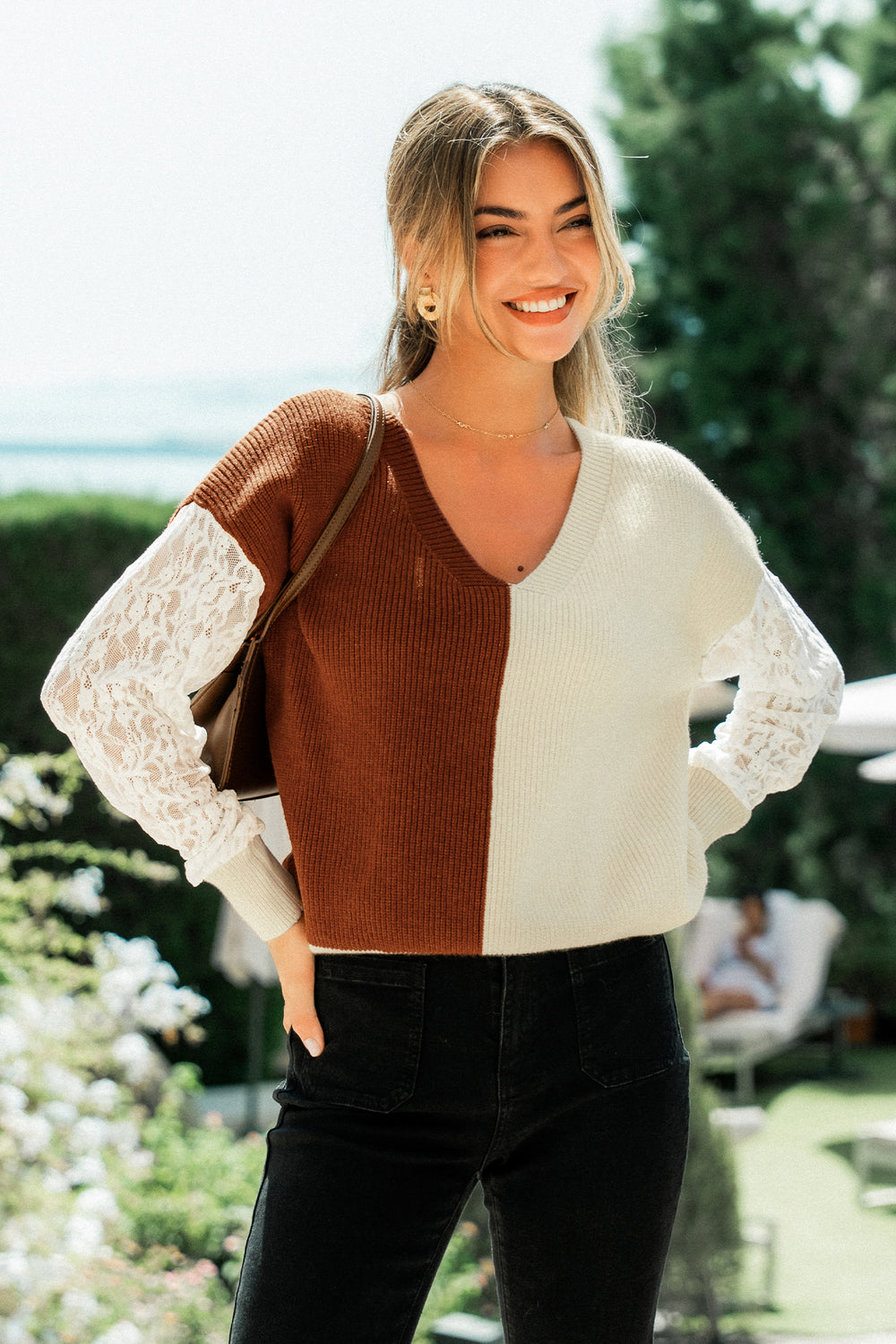 Different Strokes Colorblock Sweater