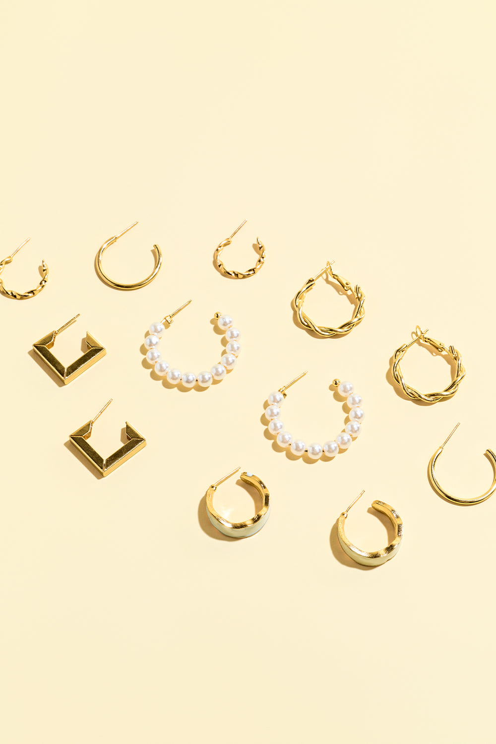Girl Talk Gold-Tone Earrings Set