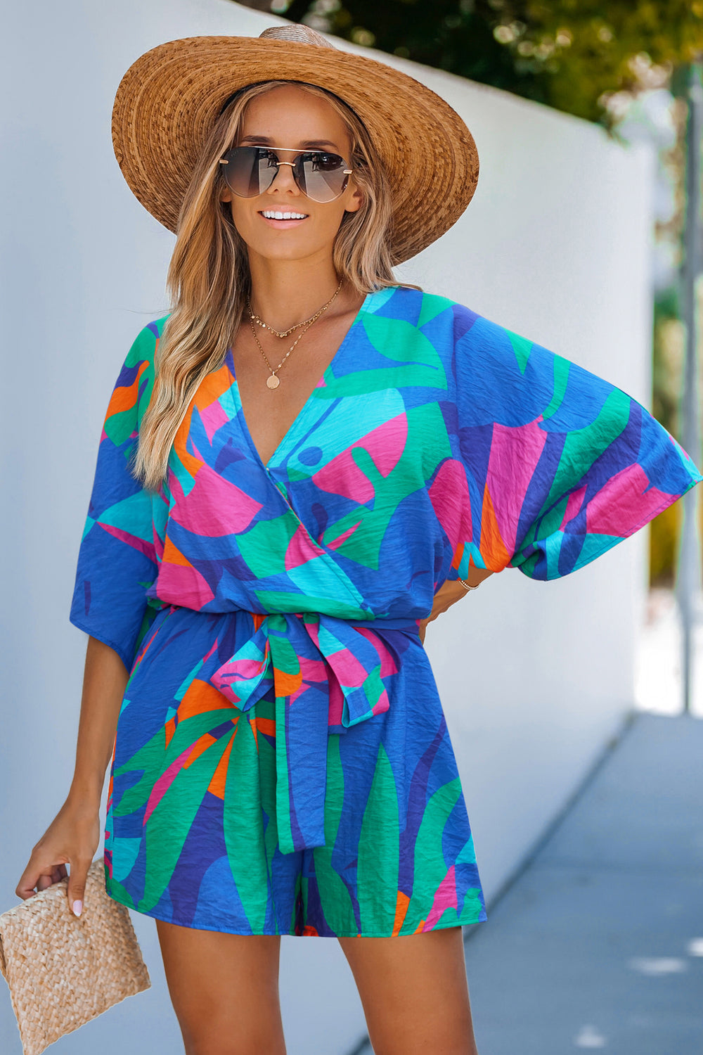Wild Zephyr Tropical Romper