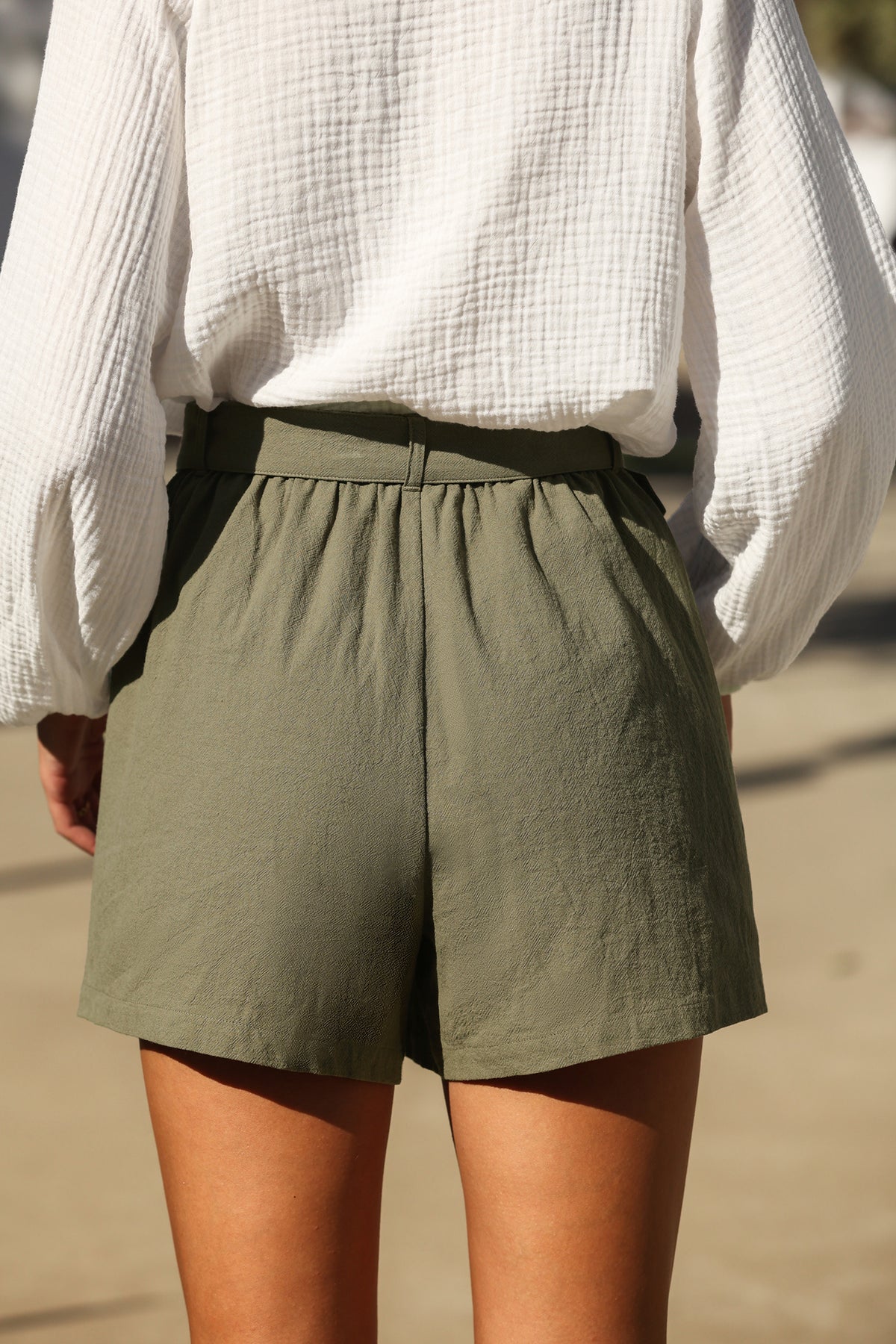 Adventure Ahead Green Shorts