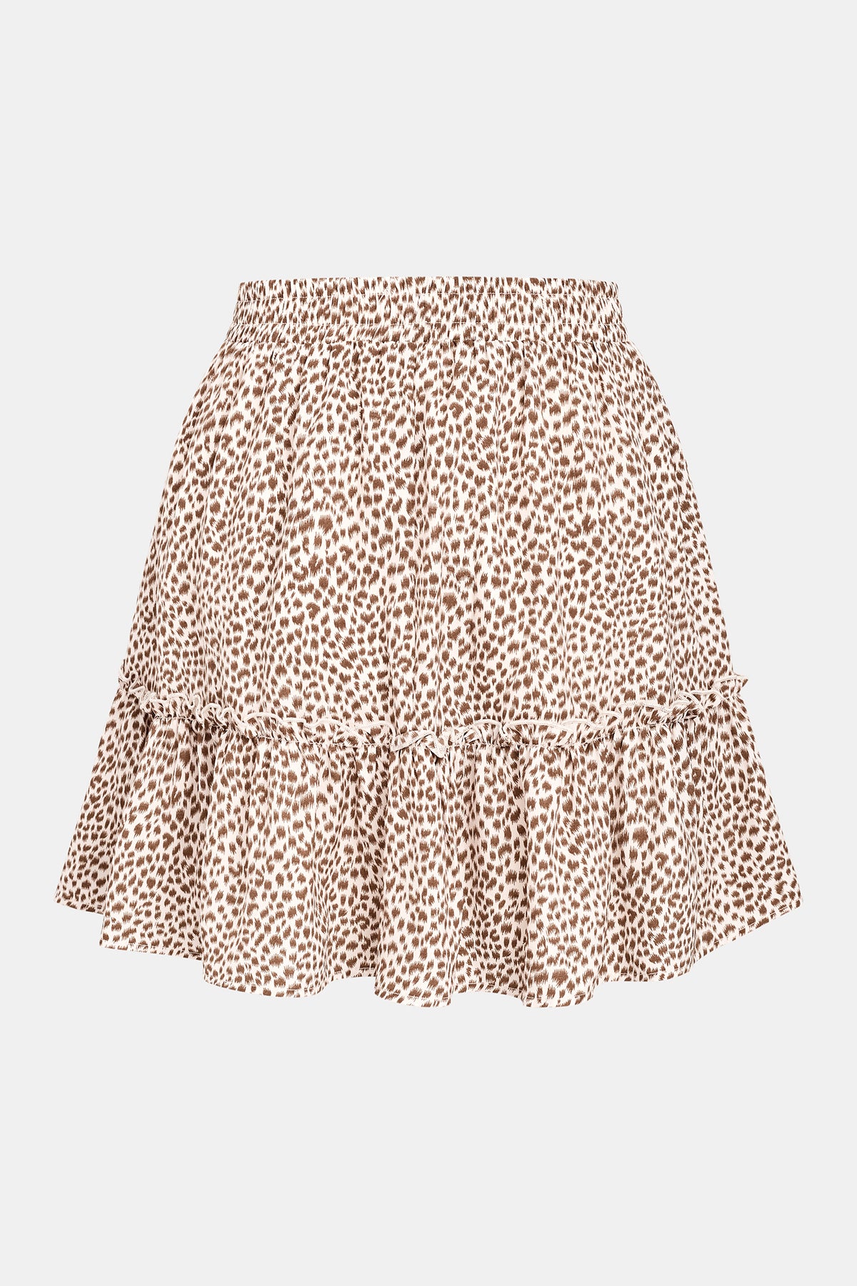 Adventurous Leopard Mini Skirt