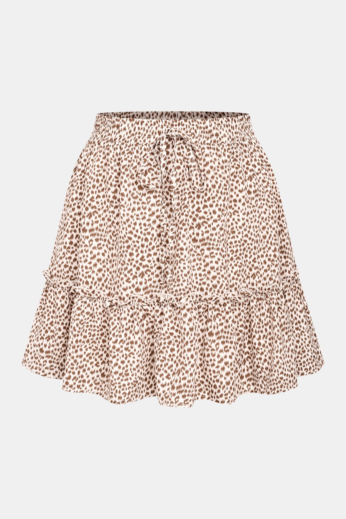 Adventurous Leopard Mini Skirt