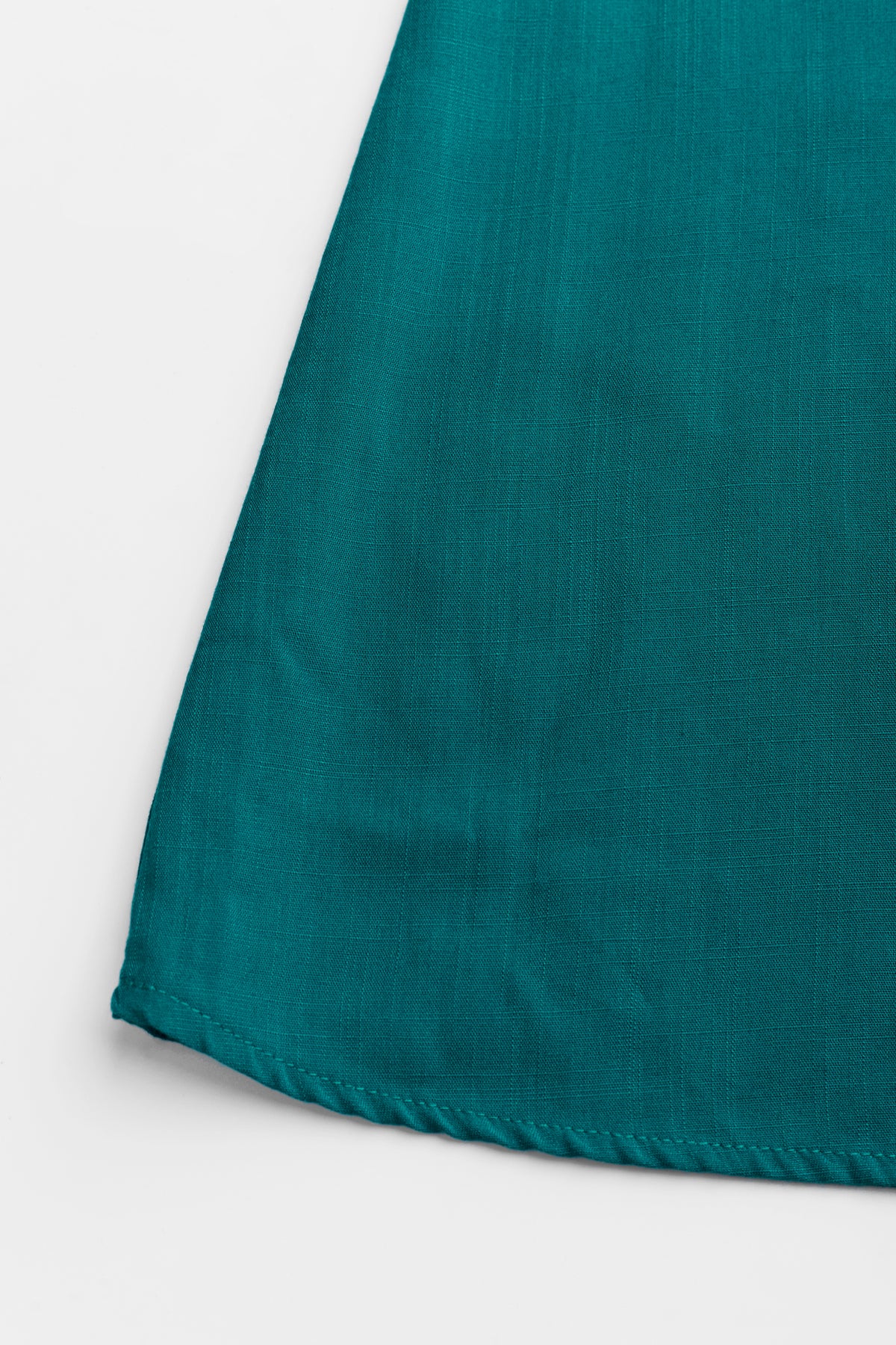 Aqua Front Twist & Keyhole Maxi Dress