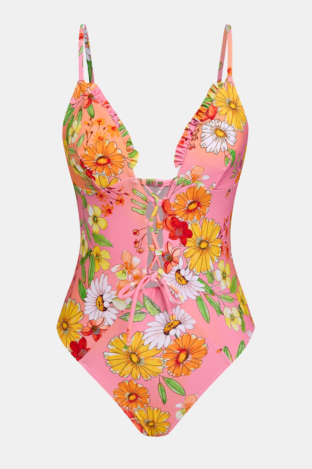 Bahama Bloom Floral One-Piece Swimsuit