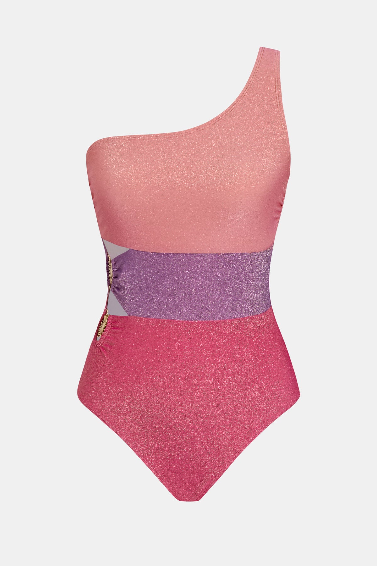 Soul Mosaic Red One-Piece Swimsuit