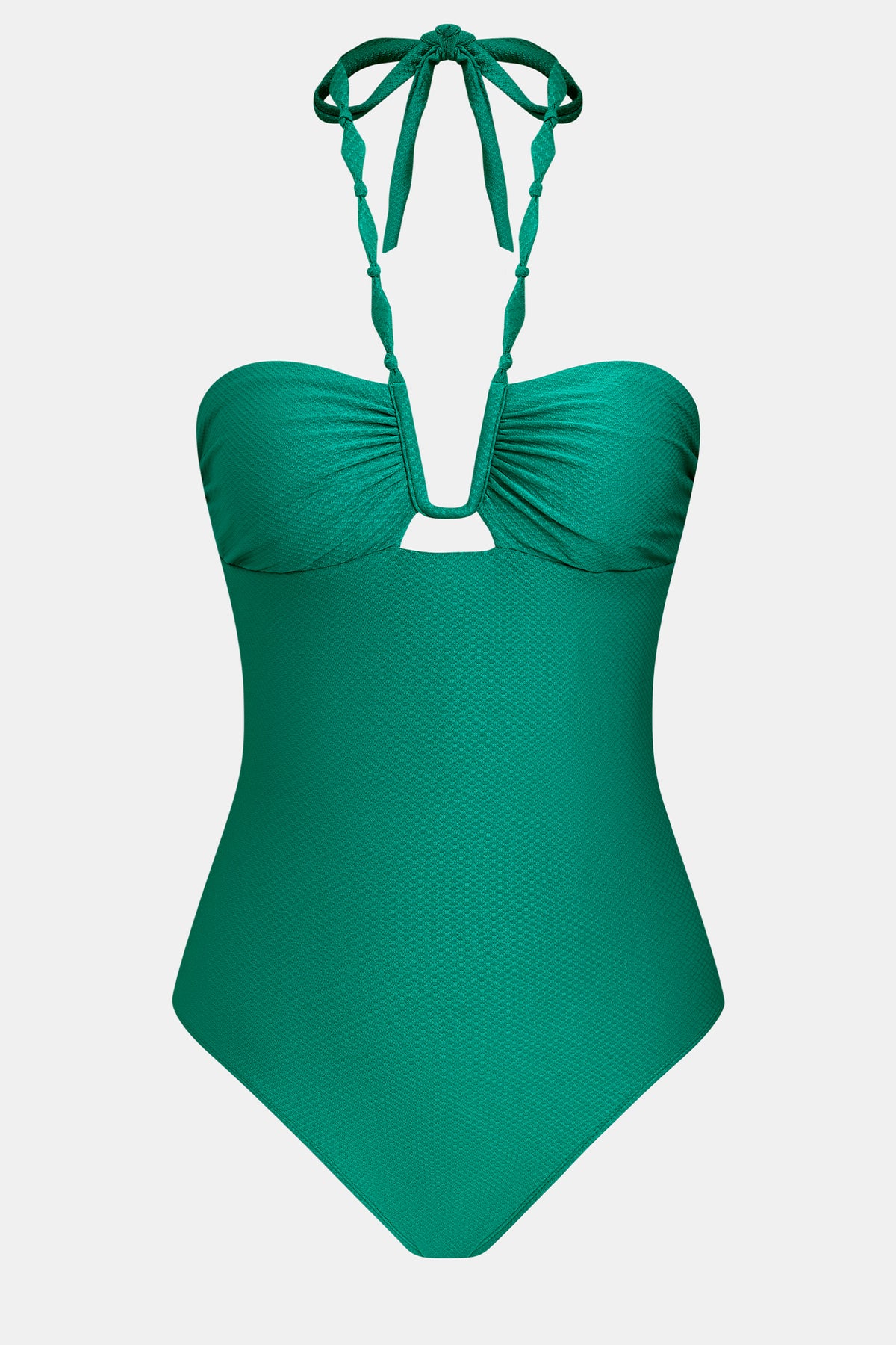 Beachside Siesta Green One-Piece Swimsuit