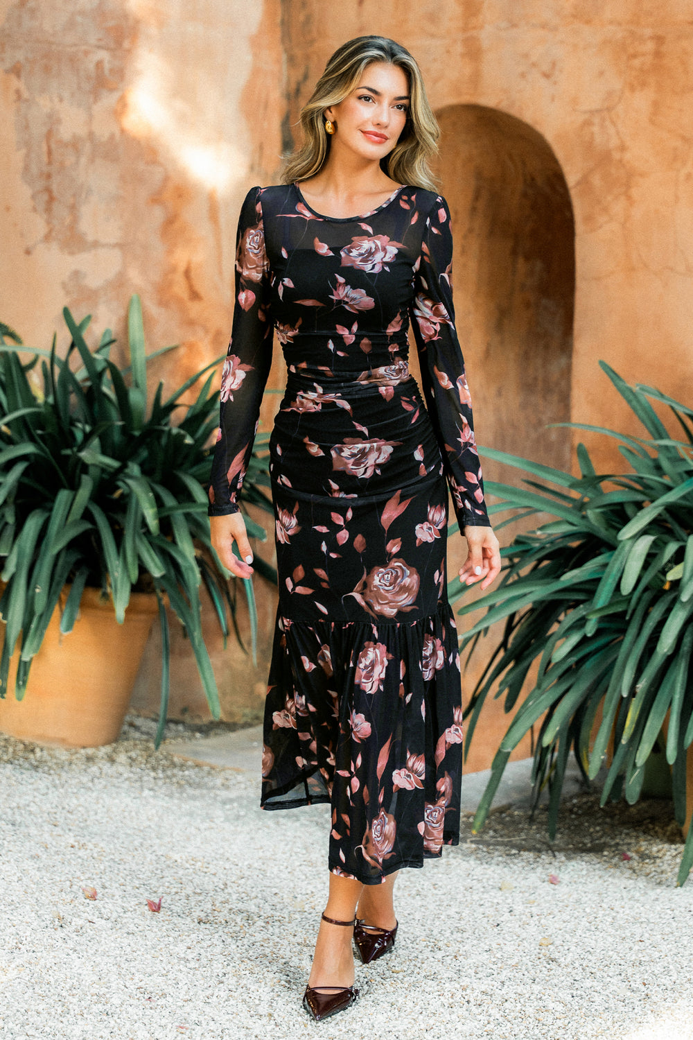 Big Impression Floral Maxi Dress