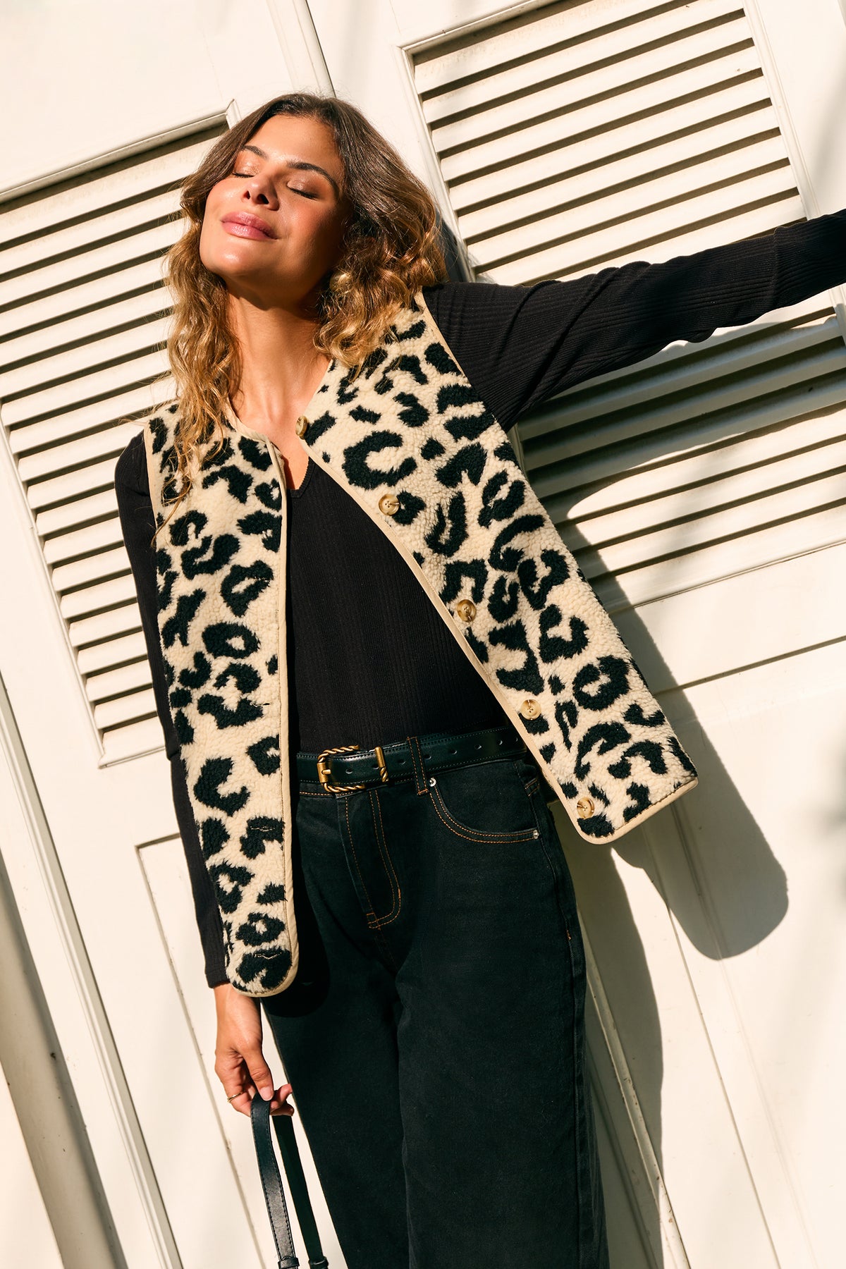 Bold Move Leopard Vest