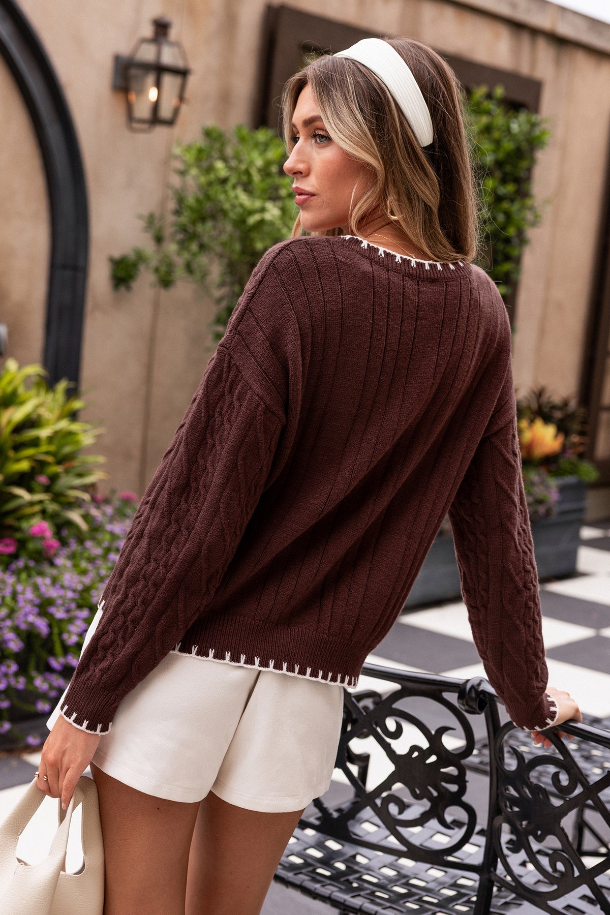 Book Club Brown Cardigan