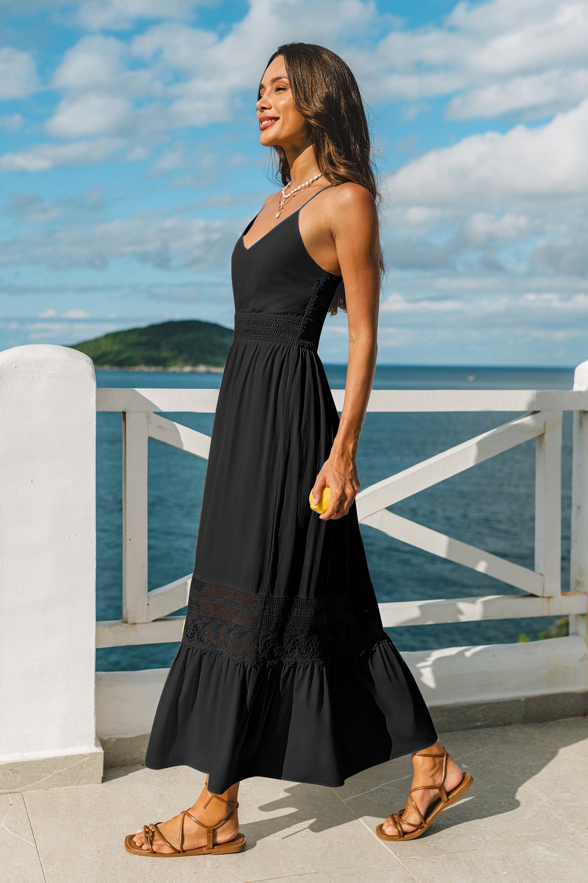 Breathtaking Black Maxi Dress