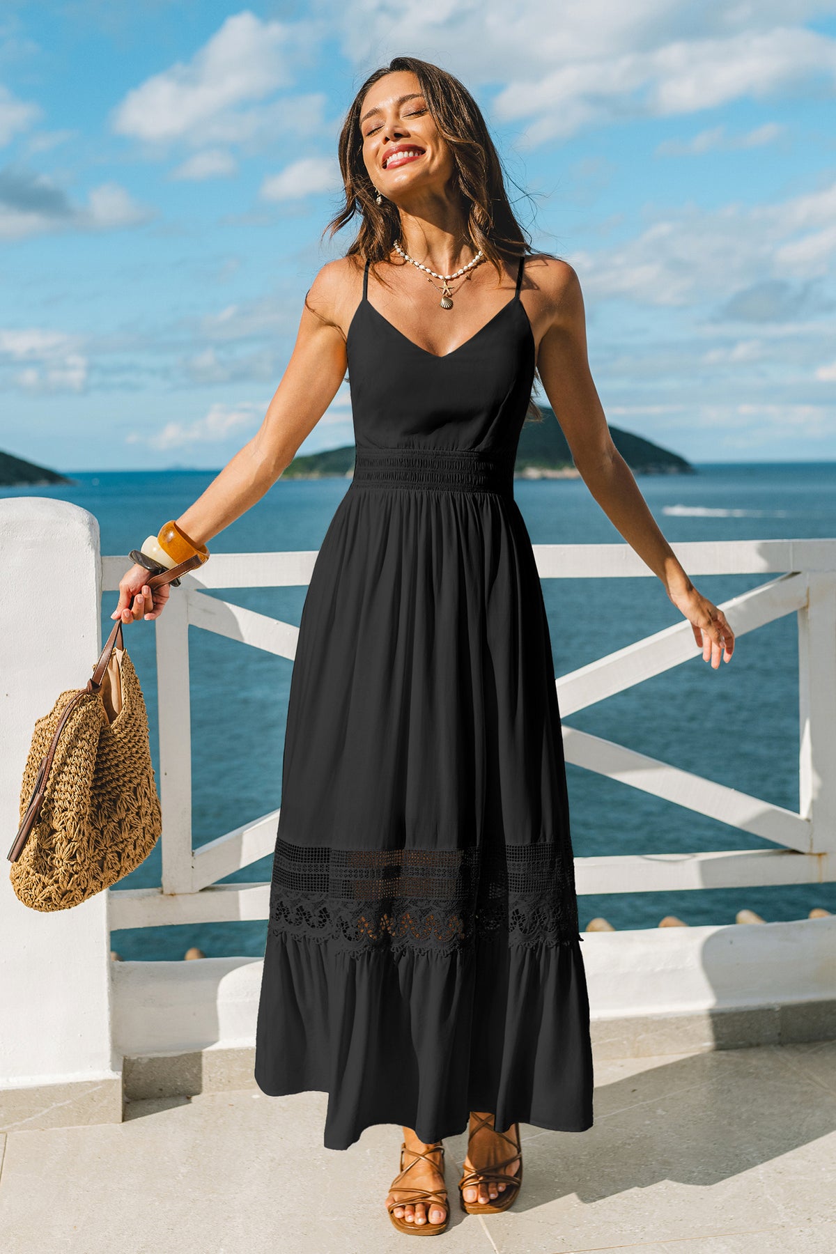 Breathtaking Black Maxi Dress