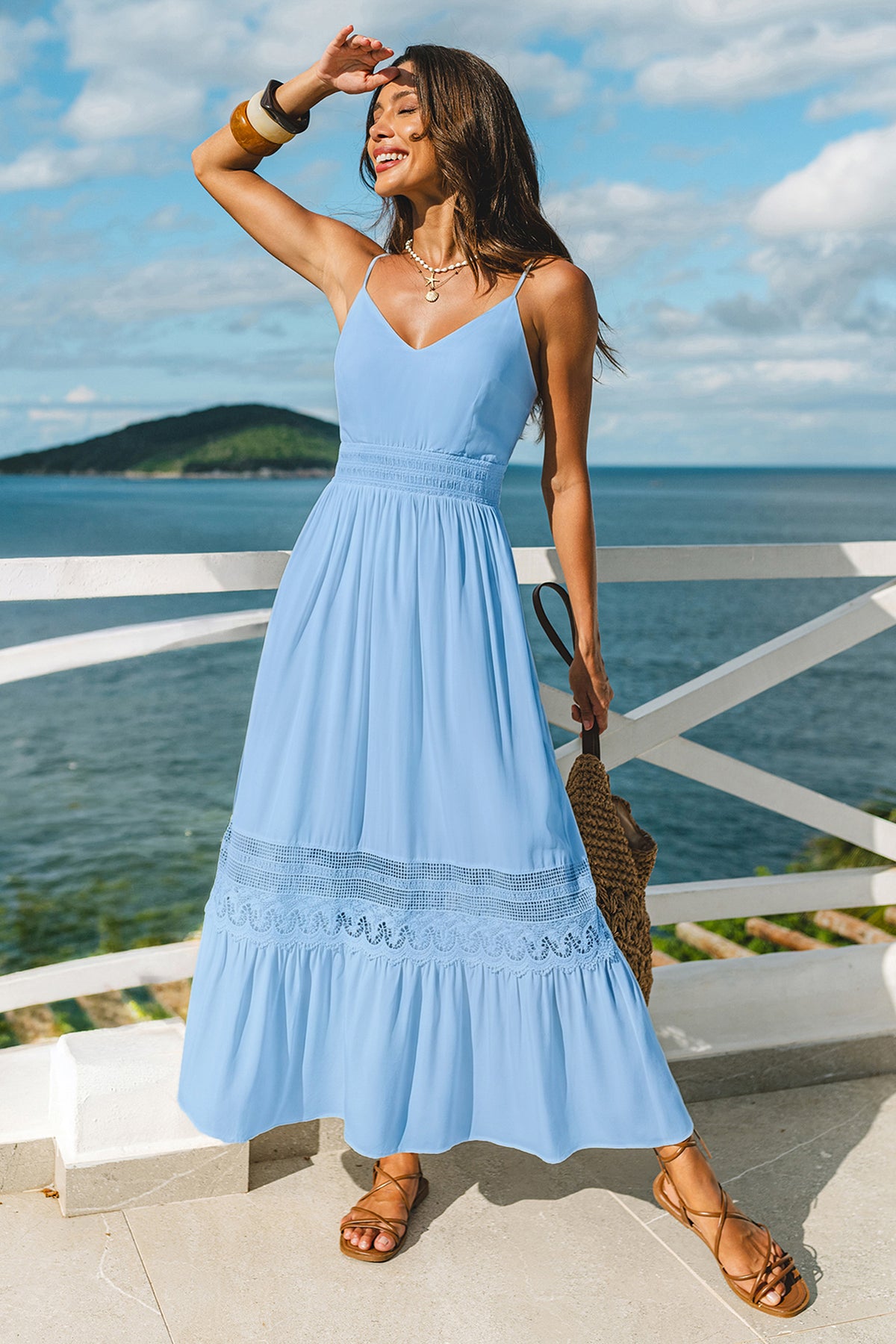 Breathtaking Blue Maxi Dress