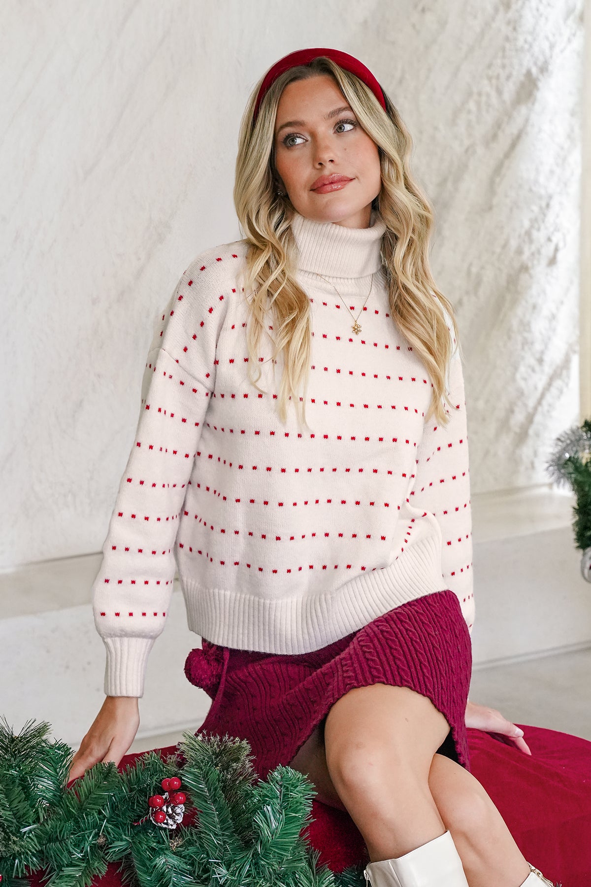 Brick Road Striped Sweater