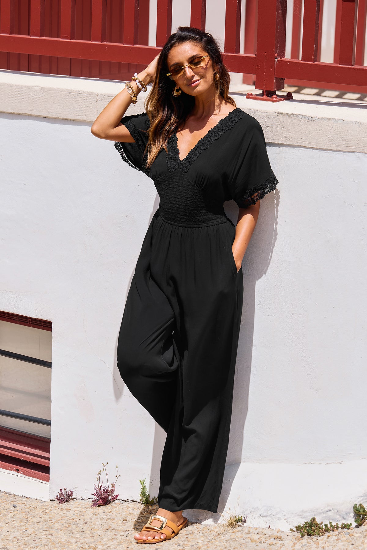 Brilliant Idea Black Jumpsuit