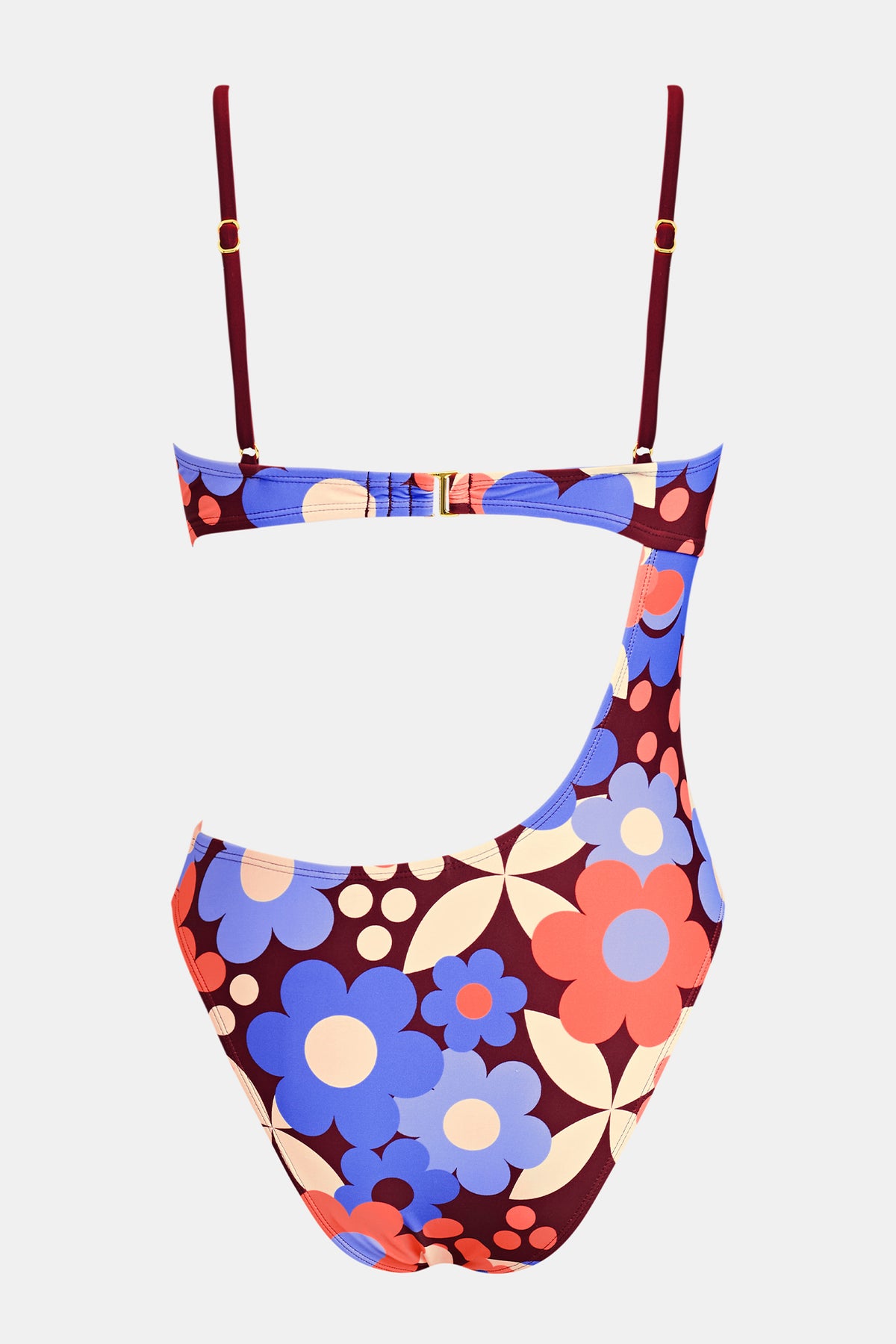 Cali Coastline Floral One-Piece Swimsuit