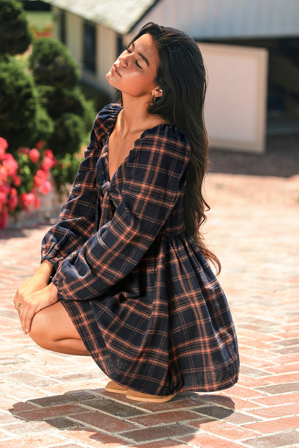 Campus Crush Plaid Mini Dress