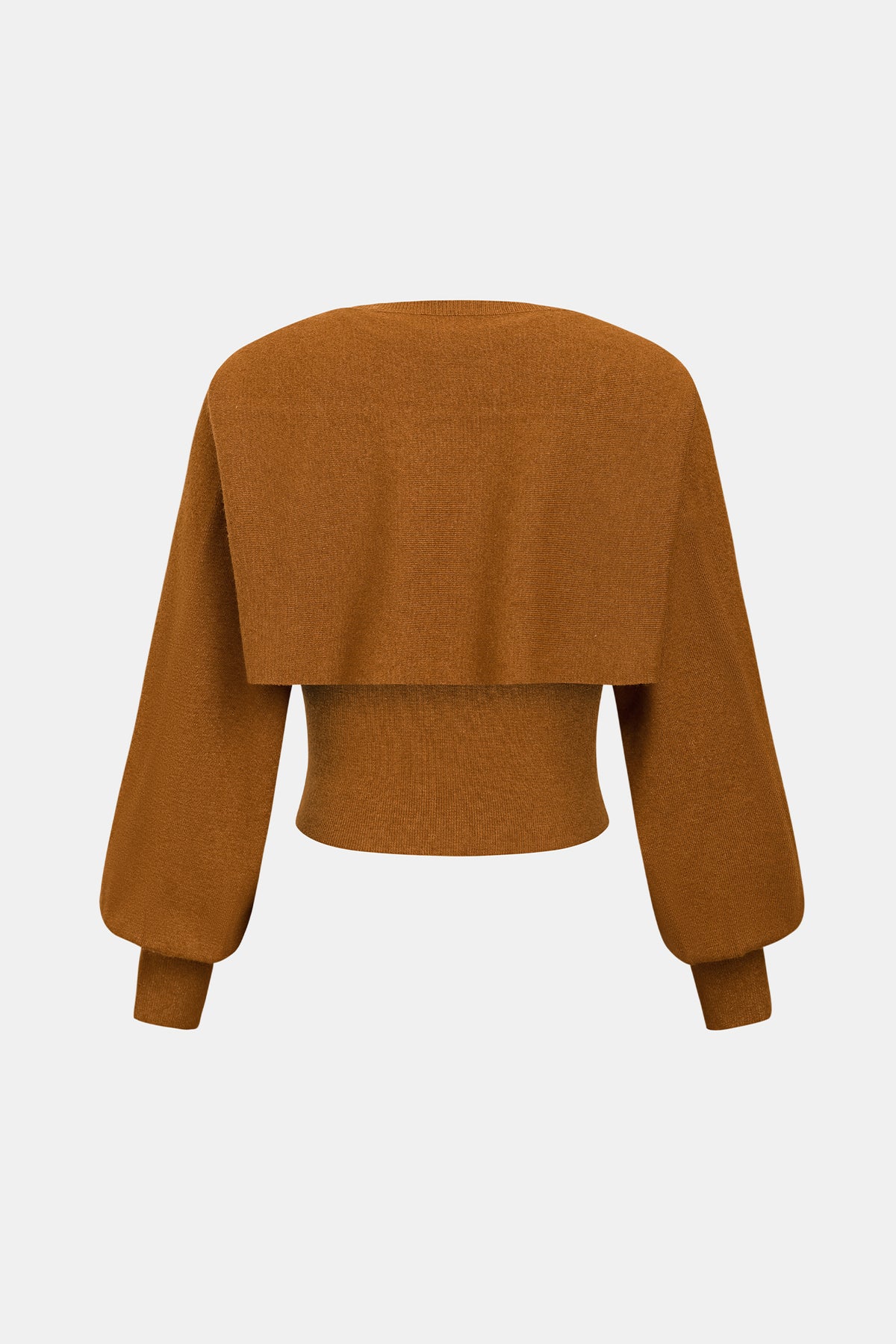 Candlelight Magic Orange Sweater