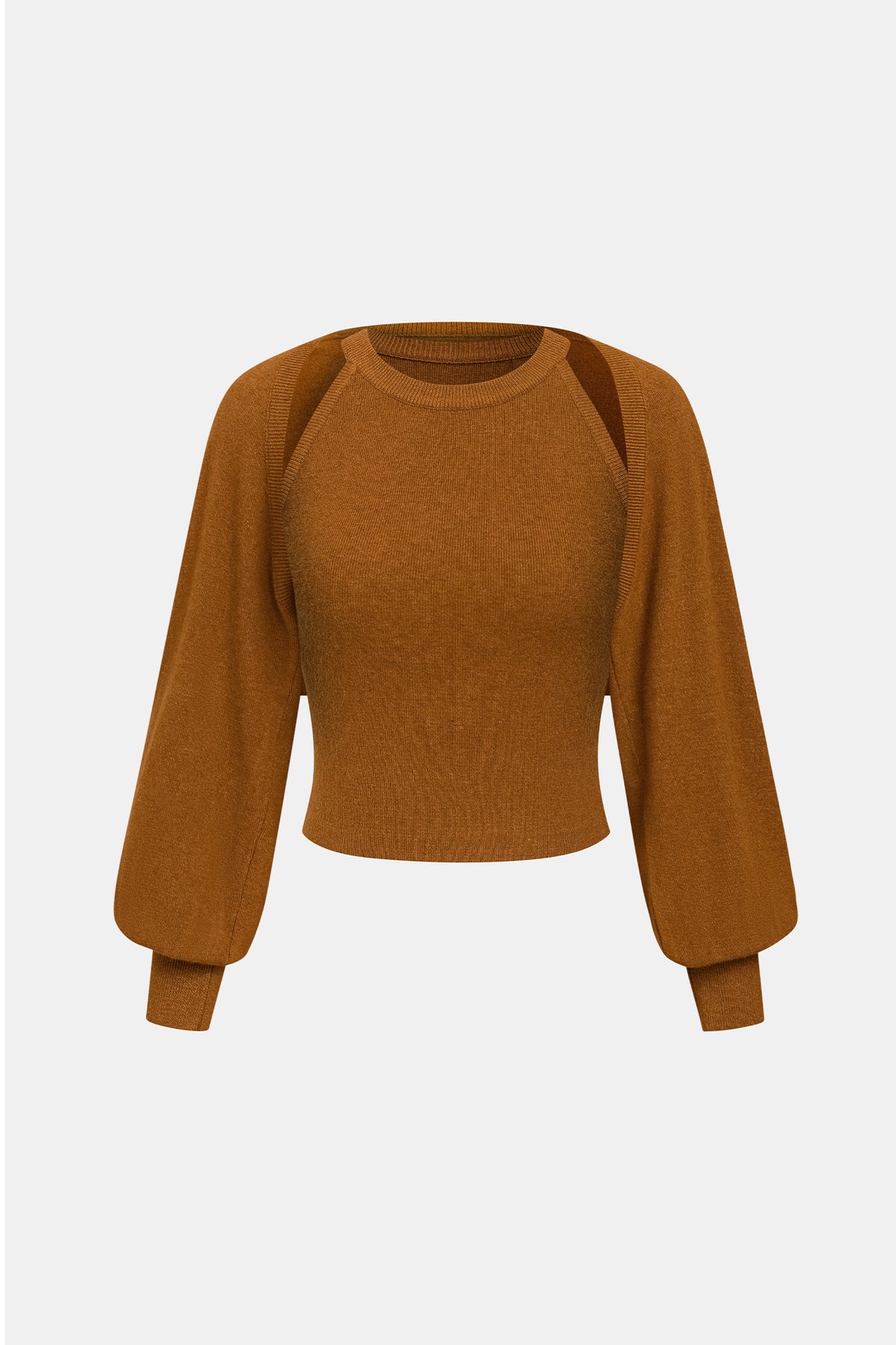 Candlelight Magic Orange Sweater
