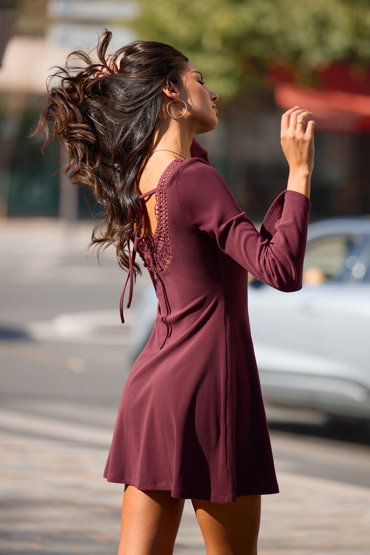 Canyon Drive Red Mini Dress