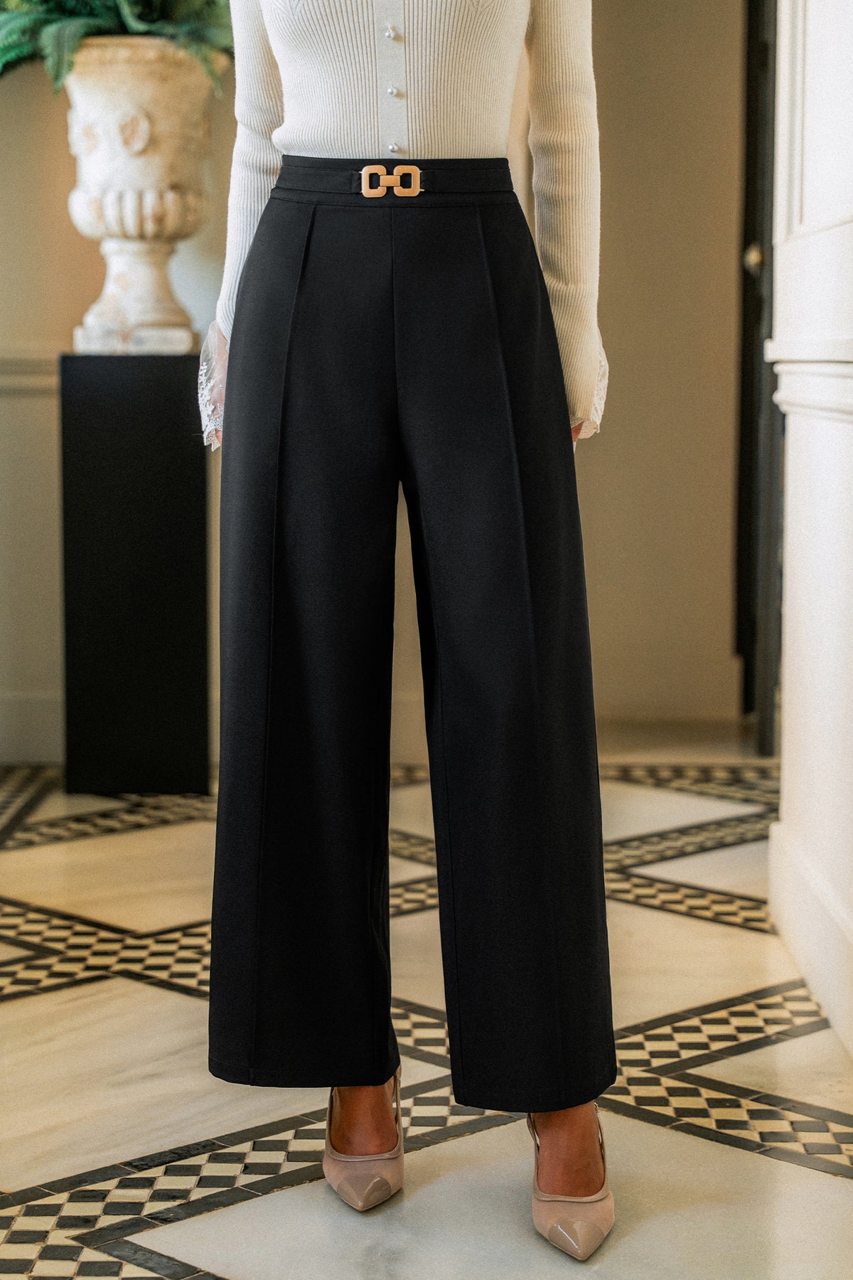 Case Closed Black Pants