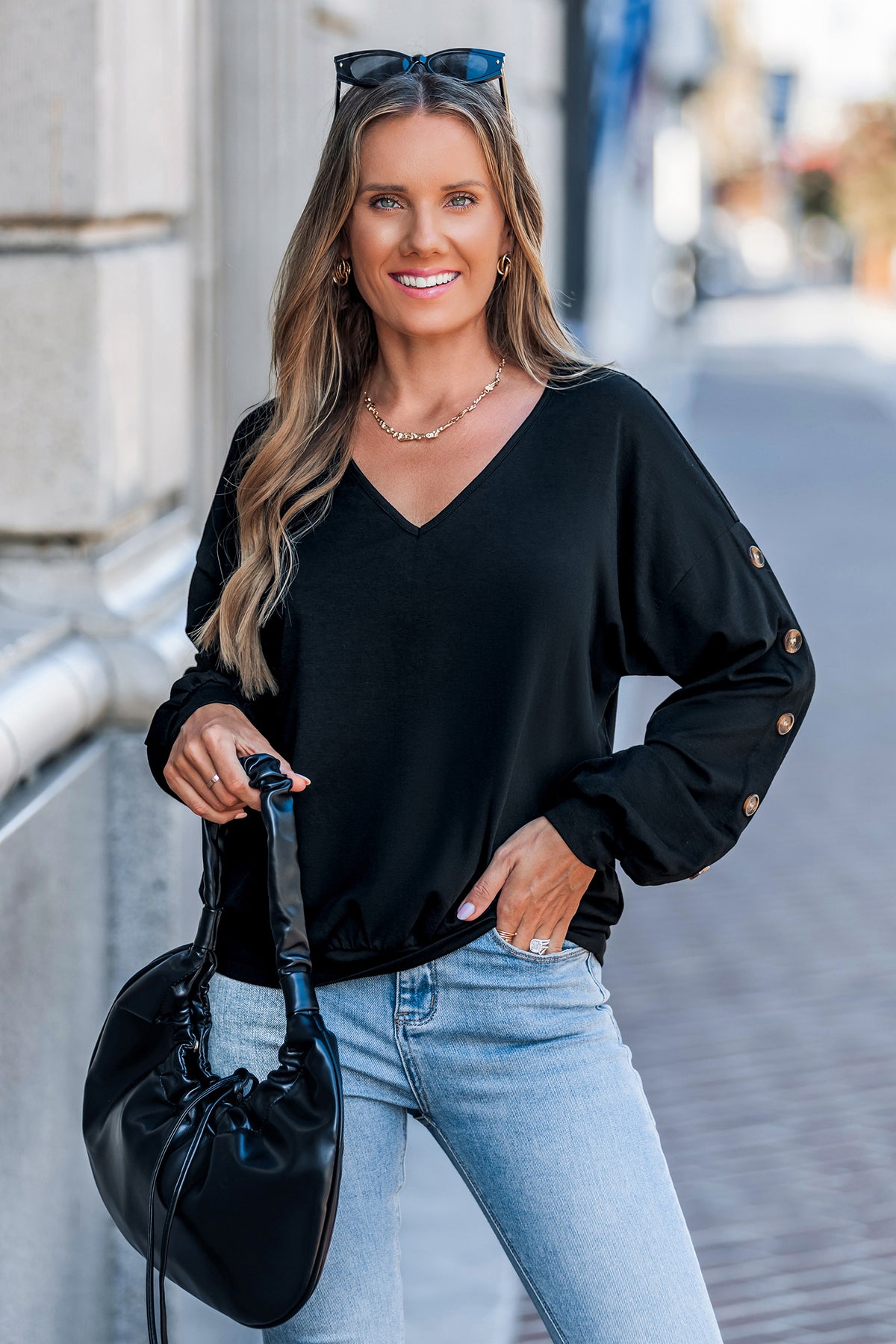 Catching Feels Black Top