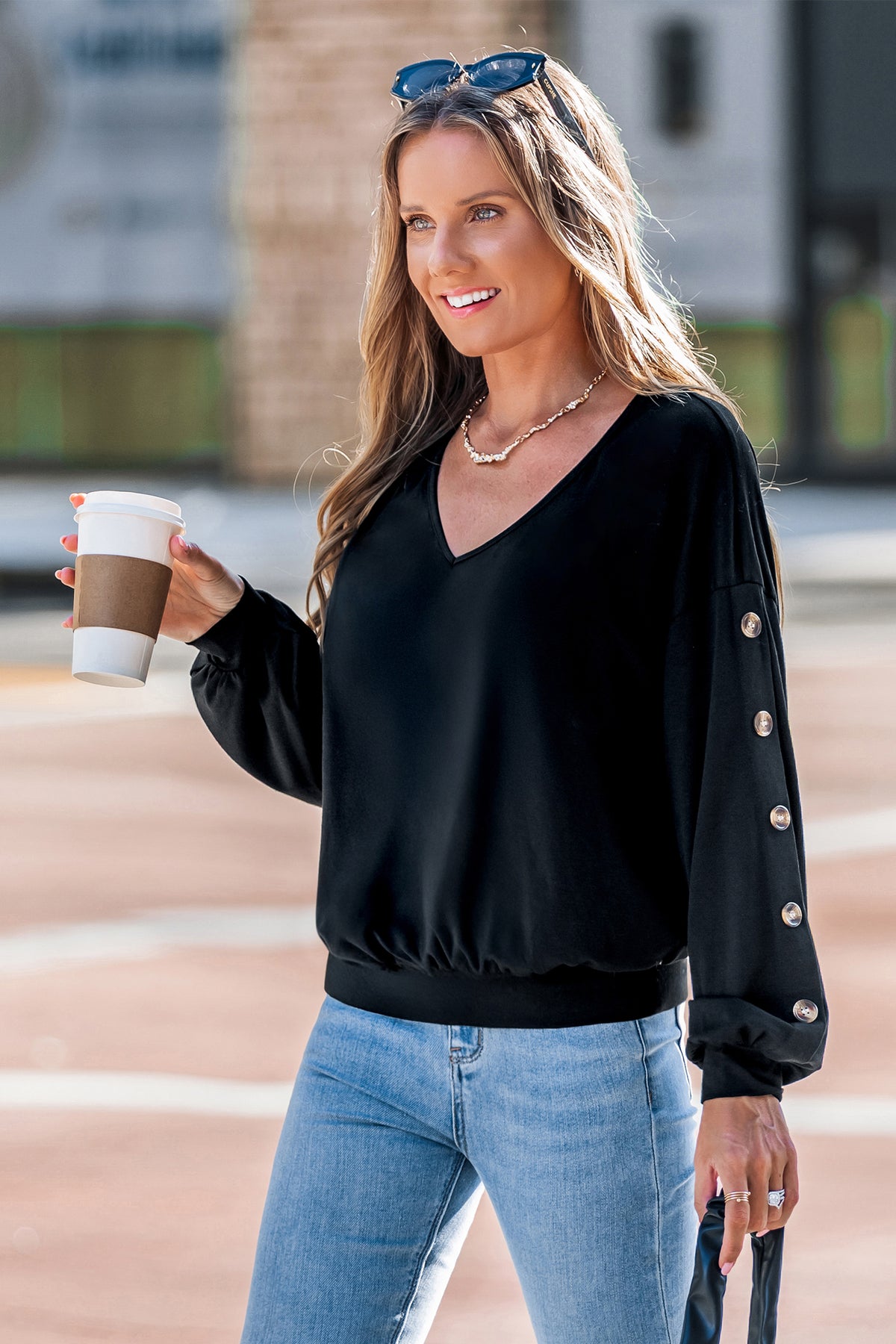 Catching Feels Black Top