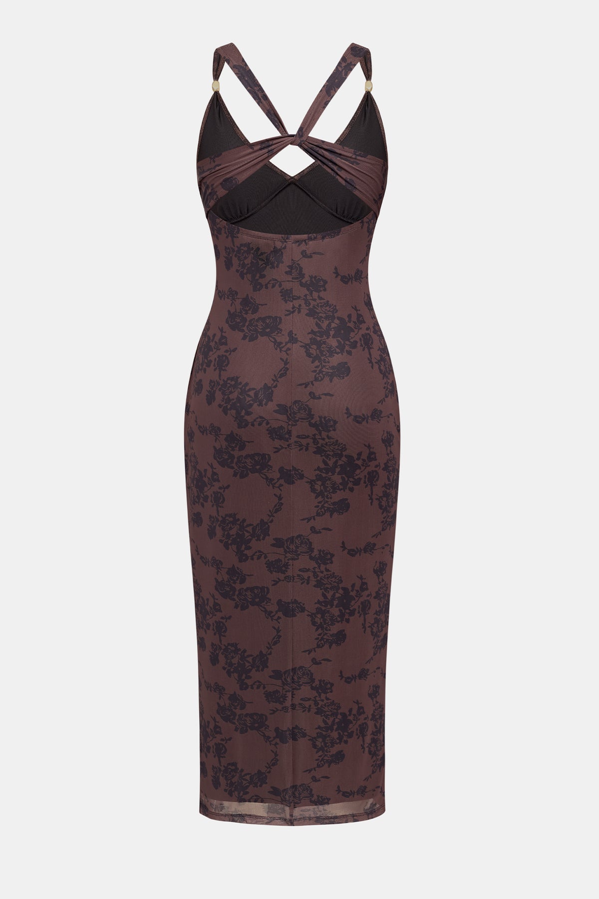 Chalet Soirée Floral Midi Dress