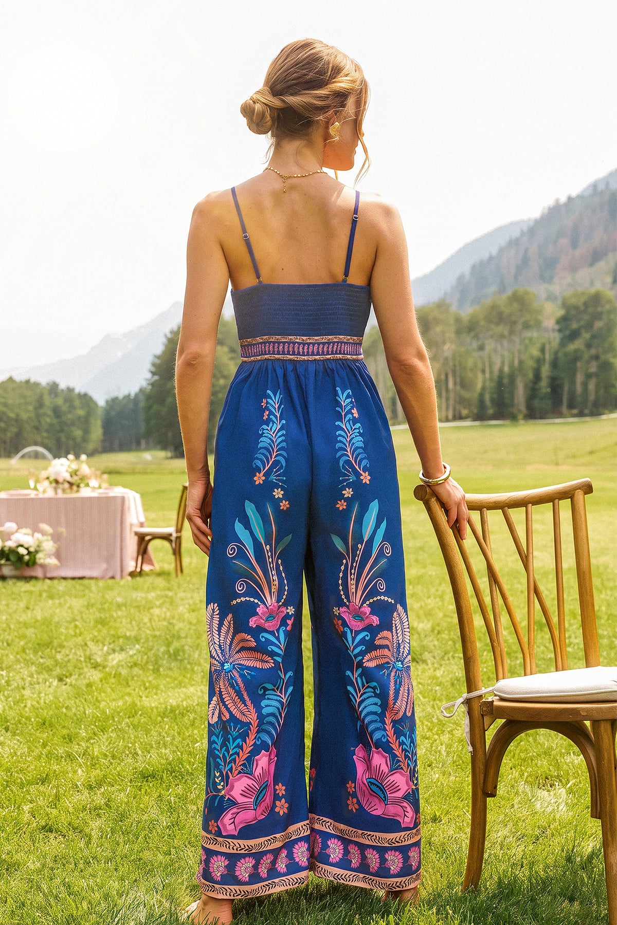 Changing Seasons Floral Jumpsuit