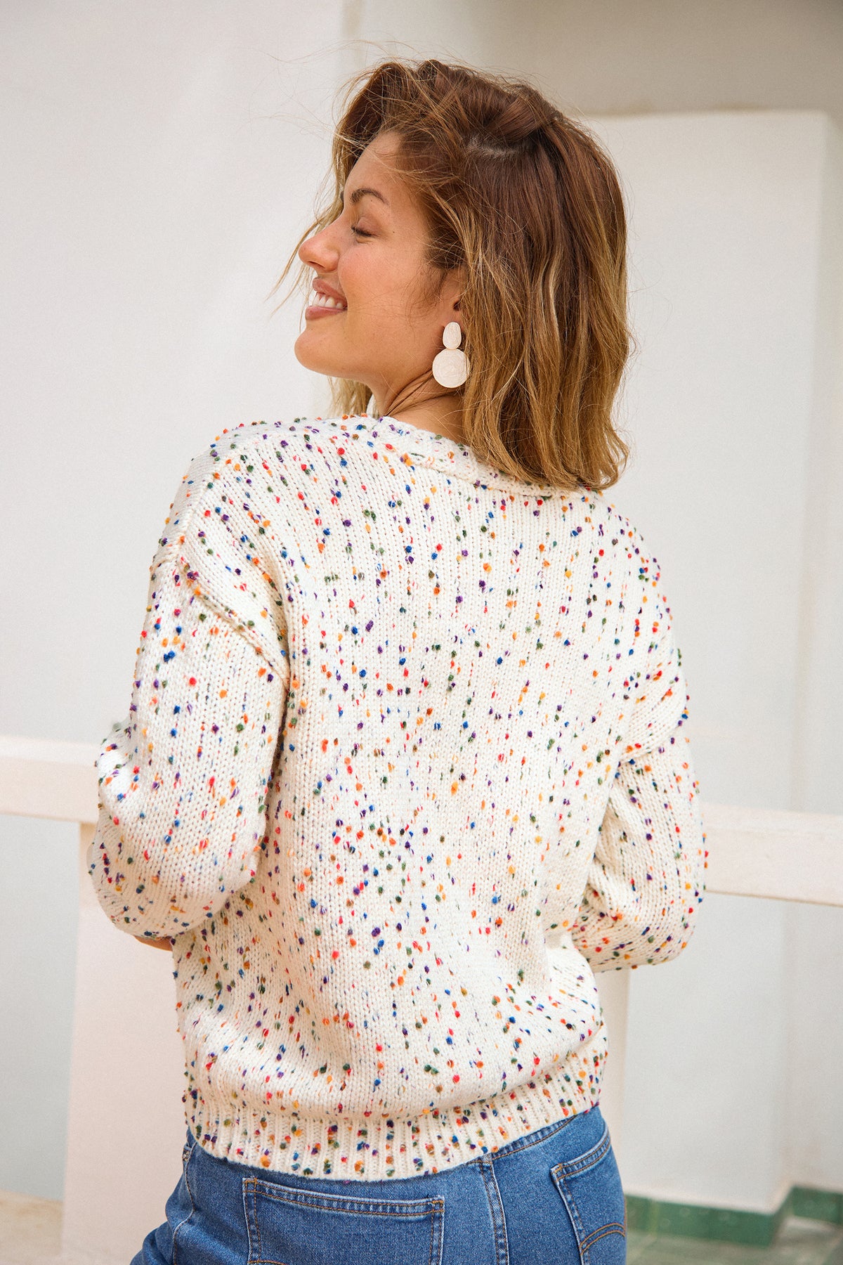 Chasing Rainbows Speckle Cardigan