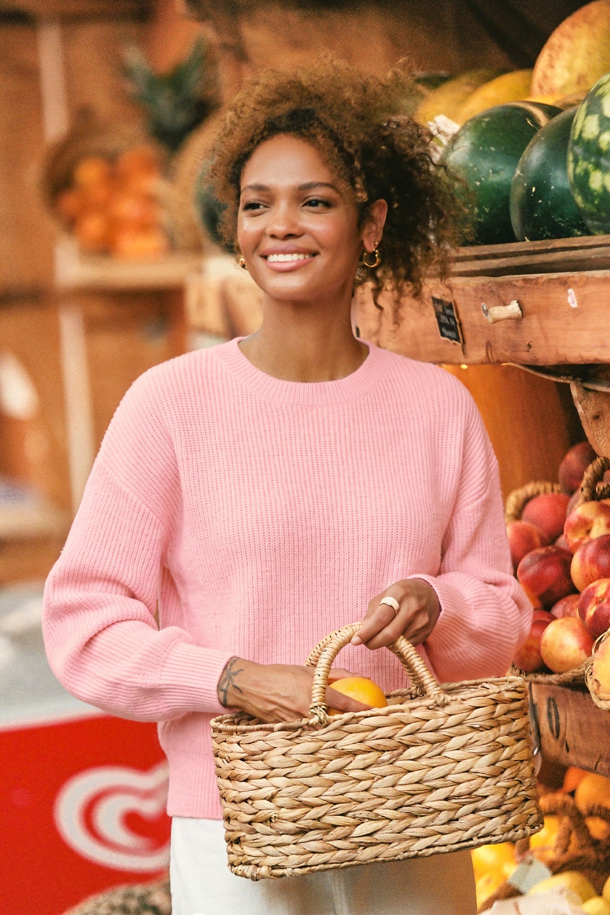 Cherry Pie Pink Sweater