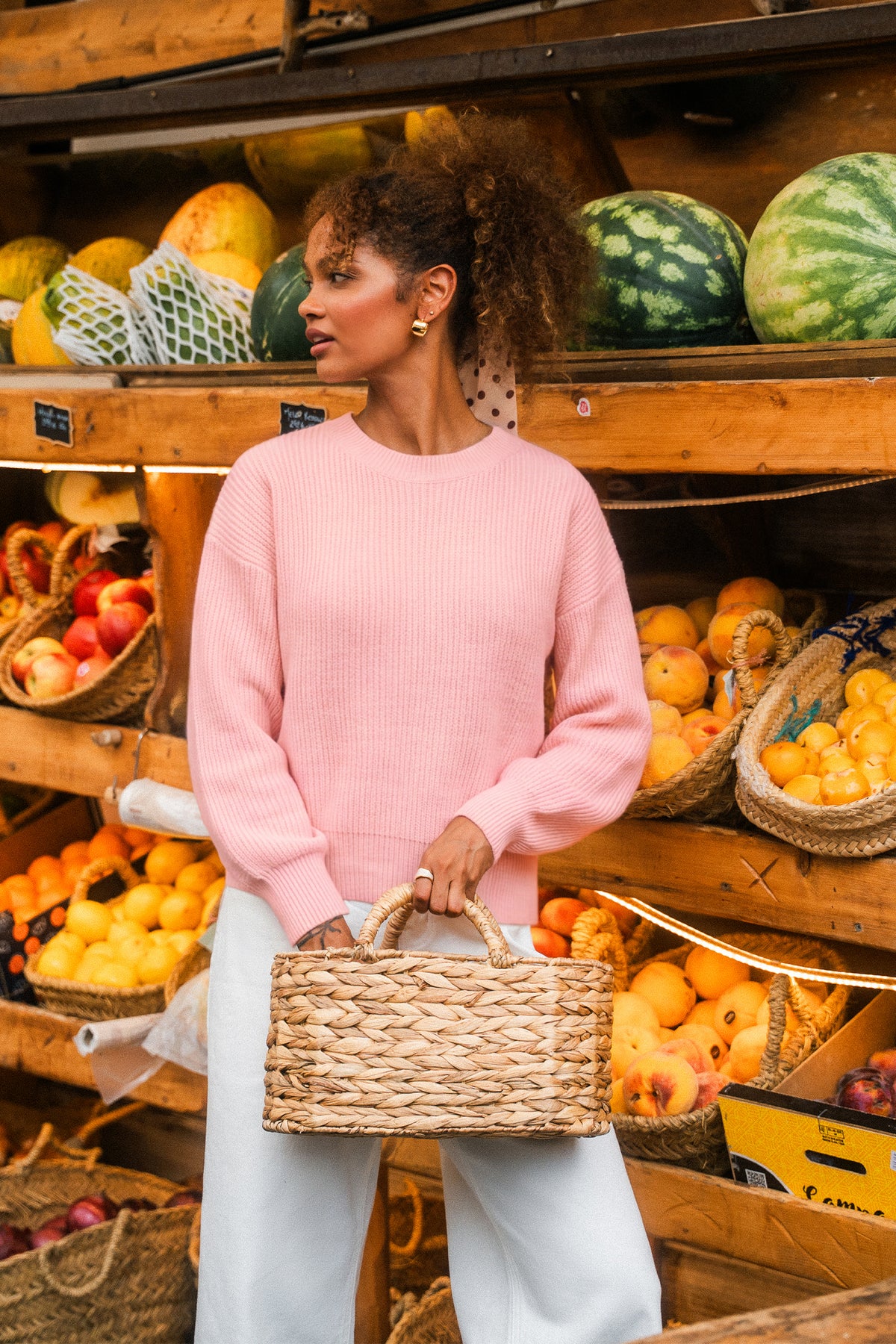 Cherry Pie Pink Sweater