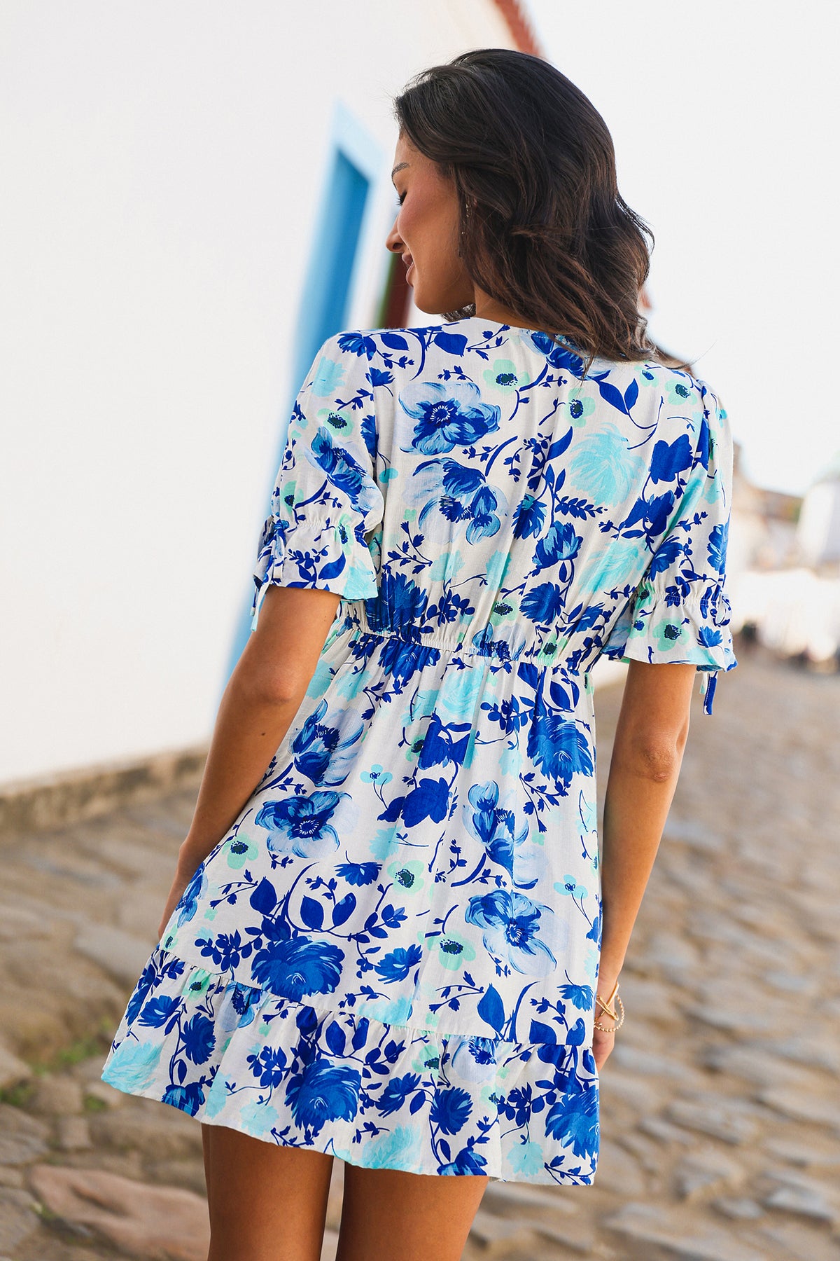 Clara Floral Mini Dress