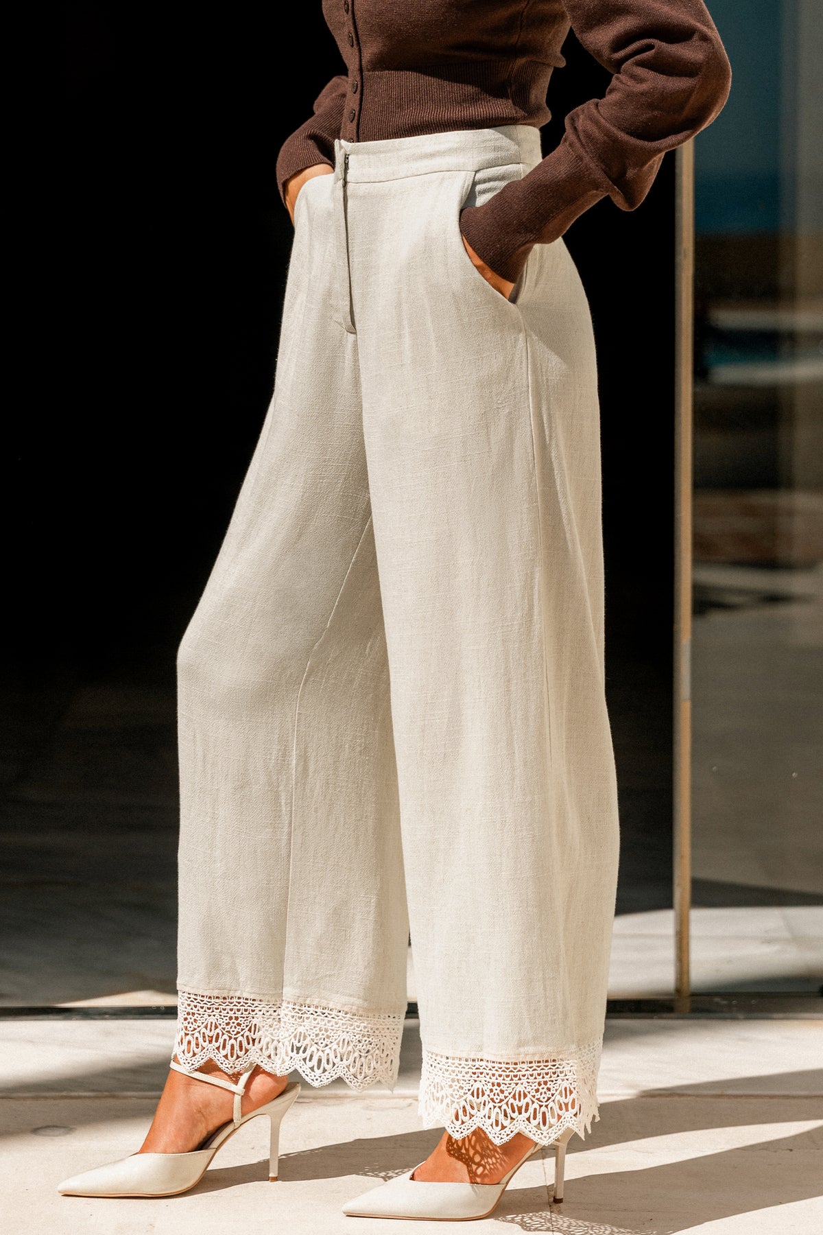 Coast to Coast Beige Pants