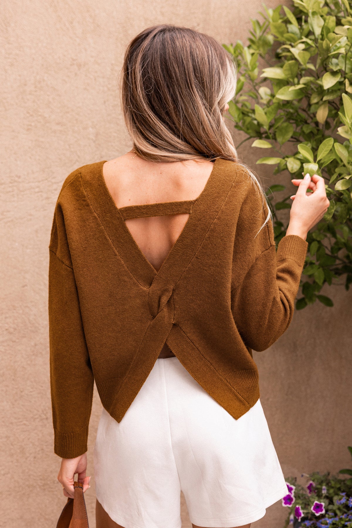 Coffee Cake Brown Sweater