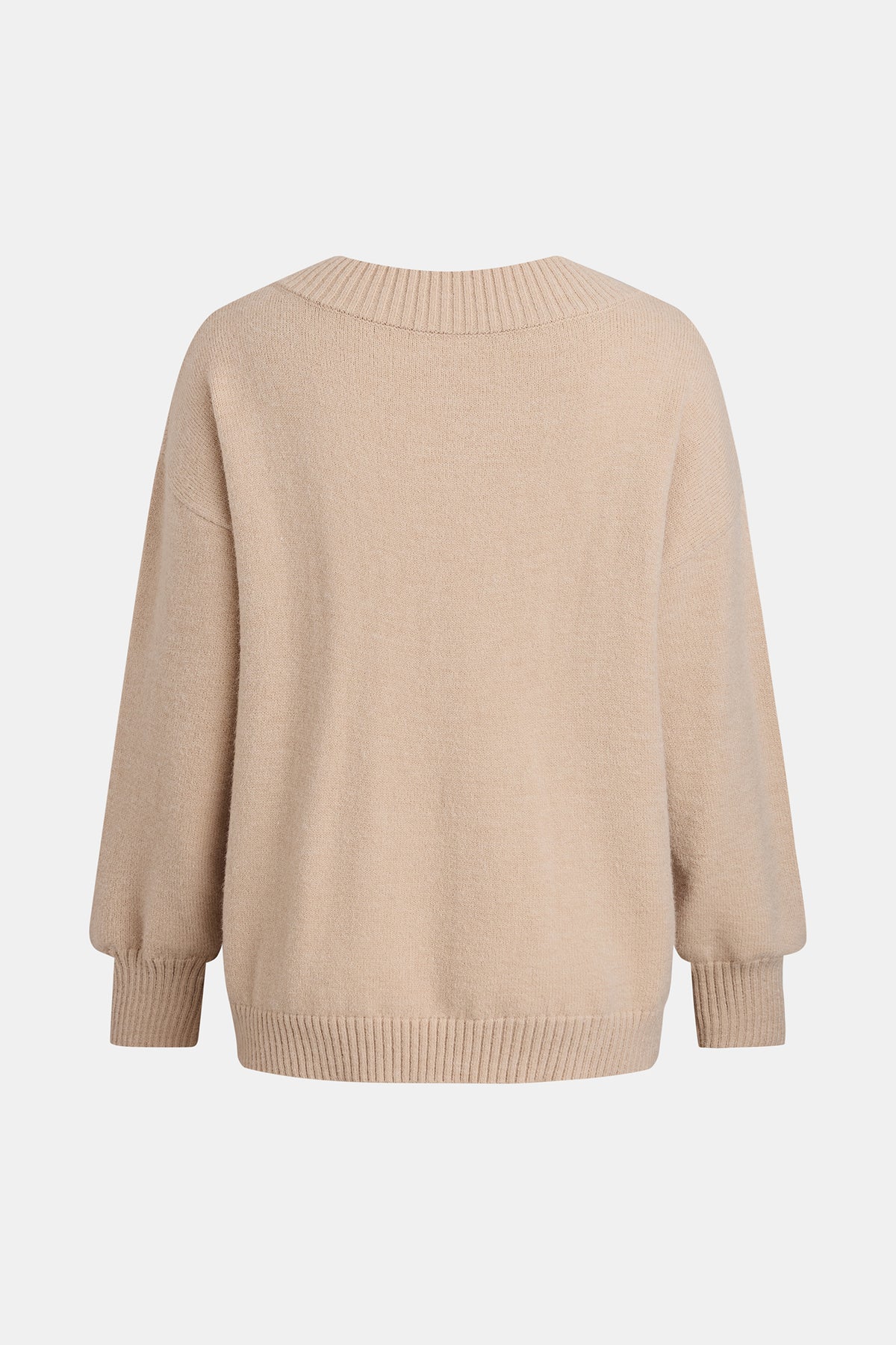 Coffee First Brown Sweater