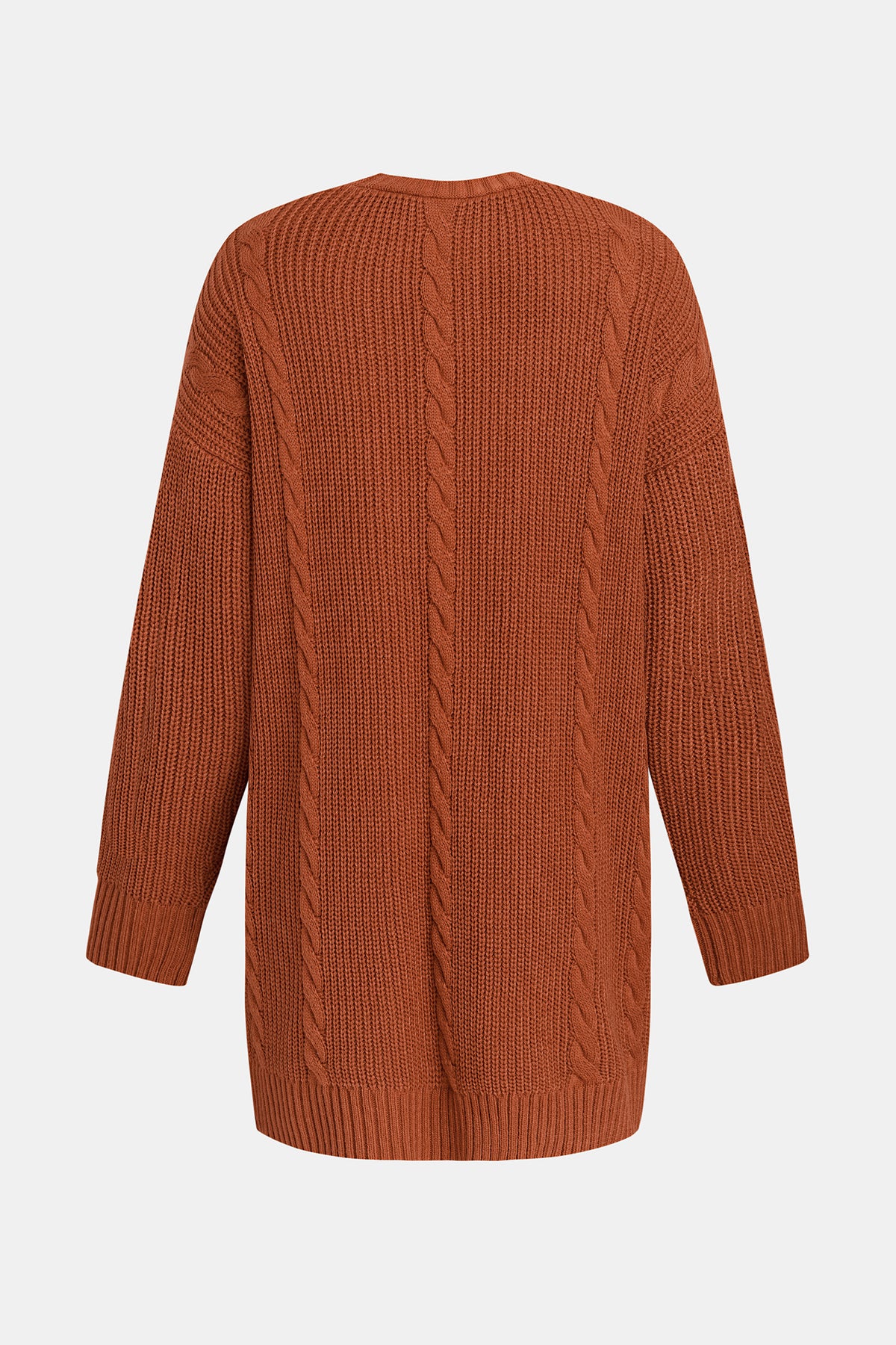 Comfort Layer Orange Cardigan