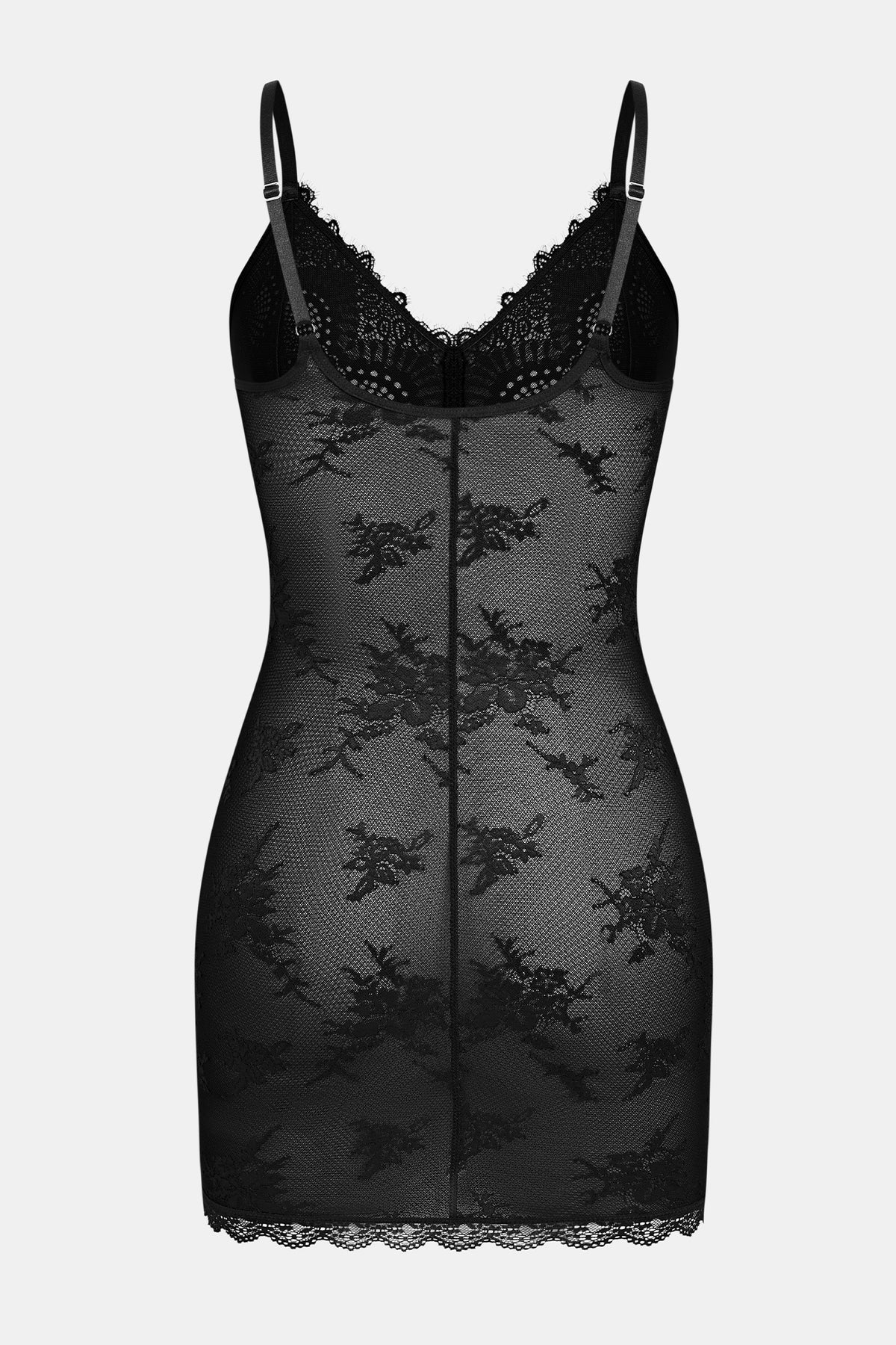 Contour Club Black Shapewear Mini Dress