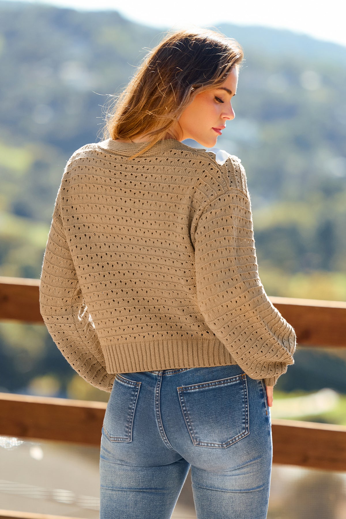 Coquette Tan Sweater