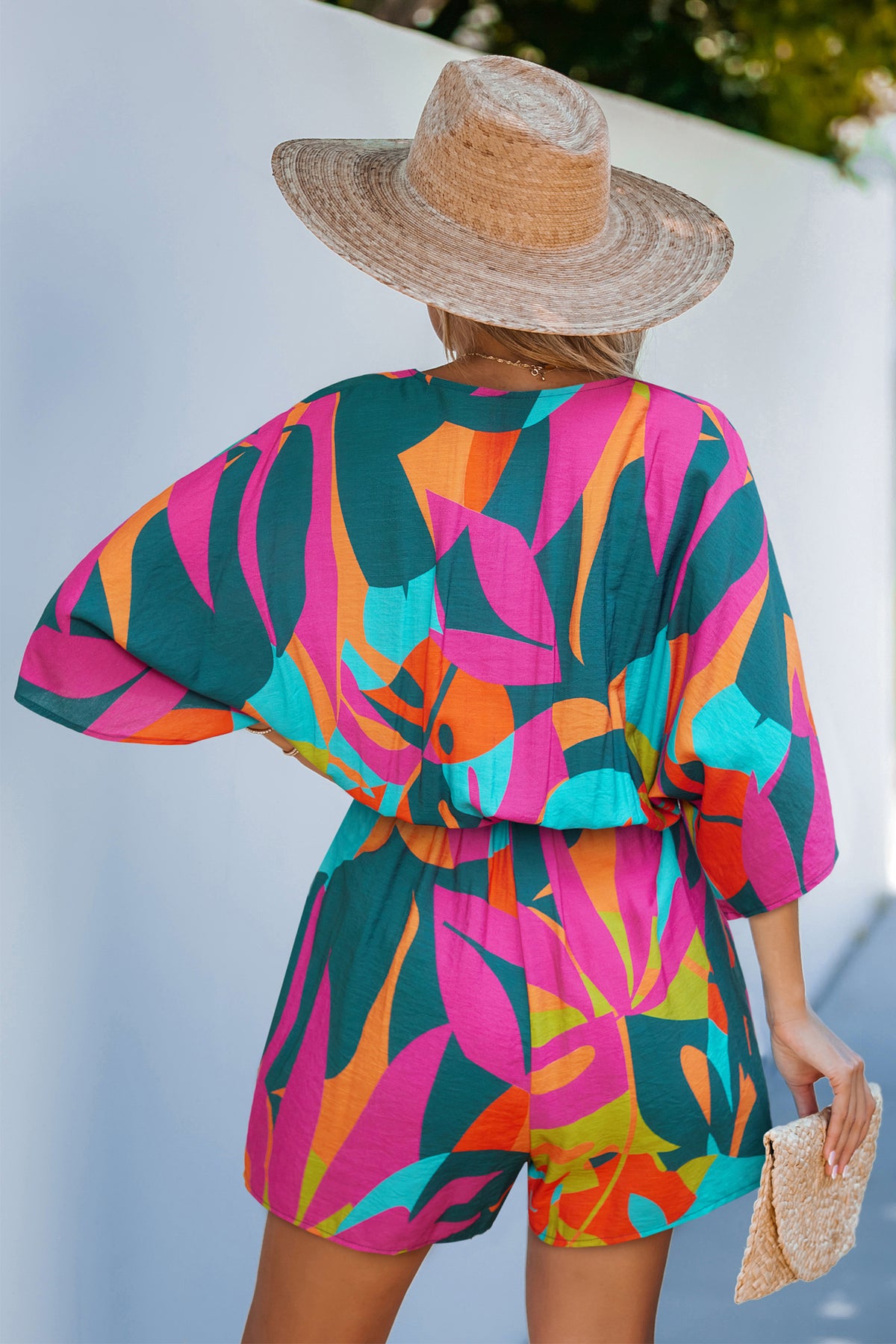 Cove Calling Tropical Romper