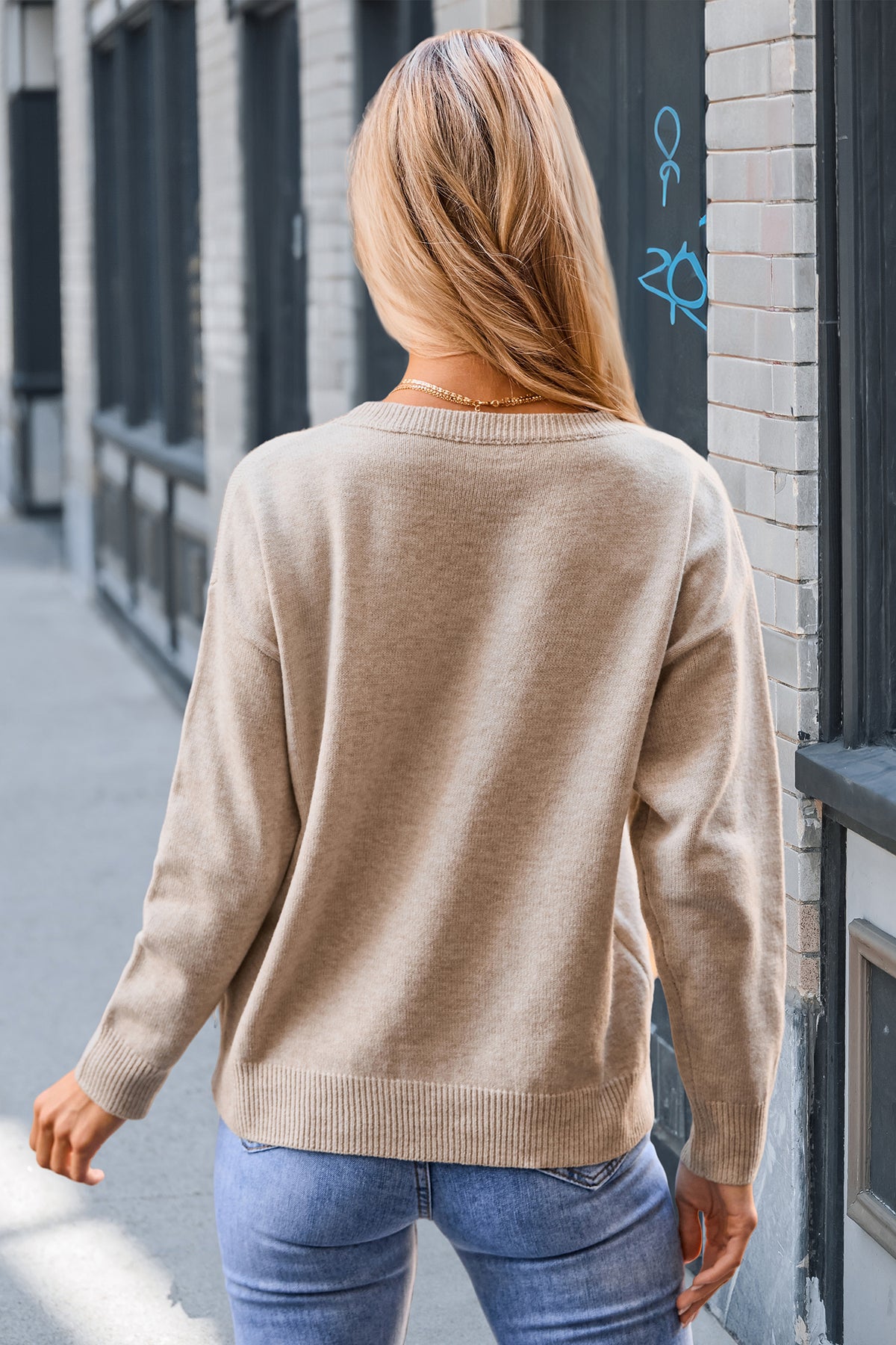 Cozy Era Beige Sweater