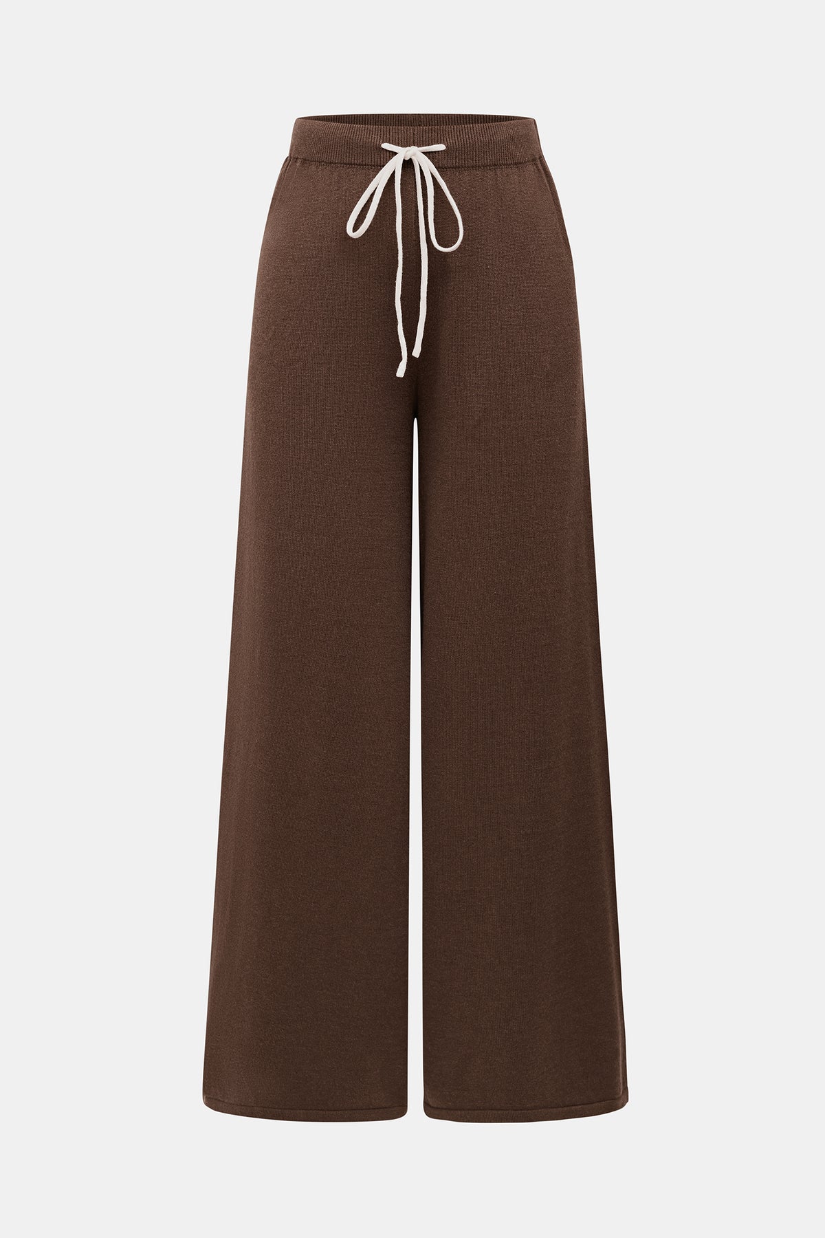 Cozy State of Mind Brown Knit Pants