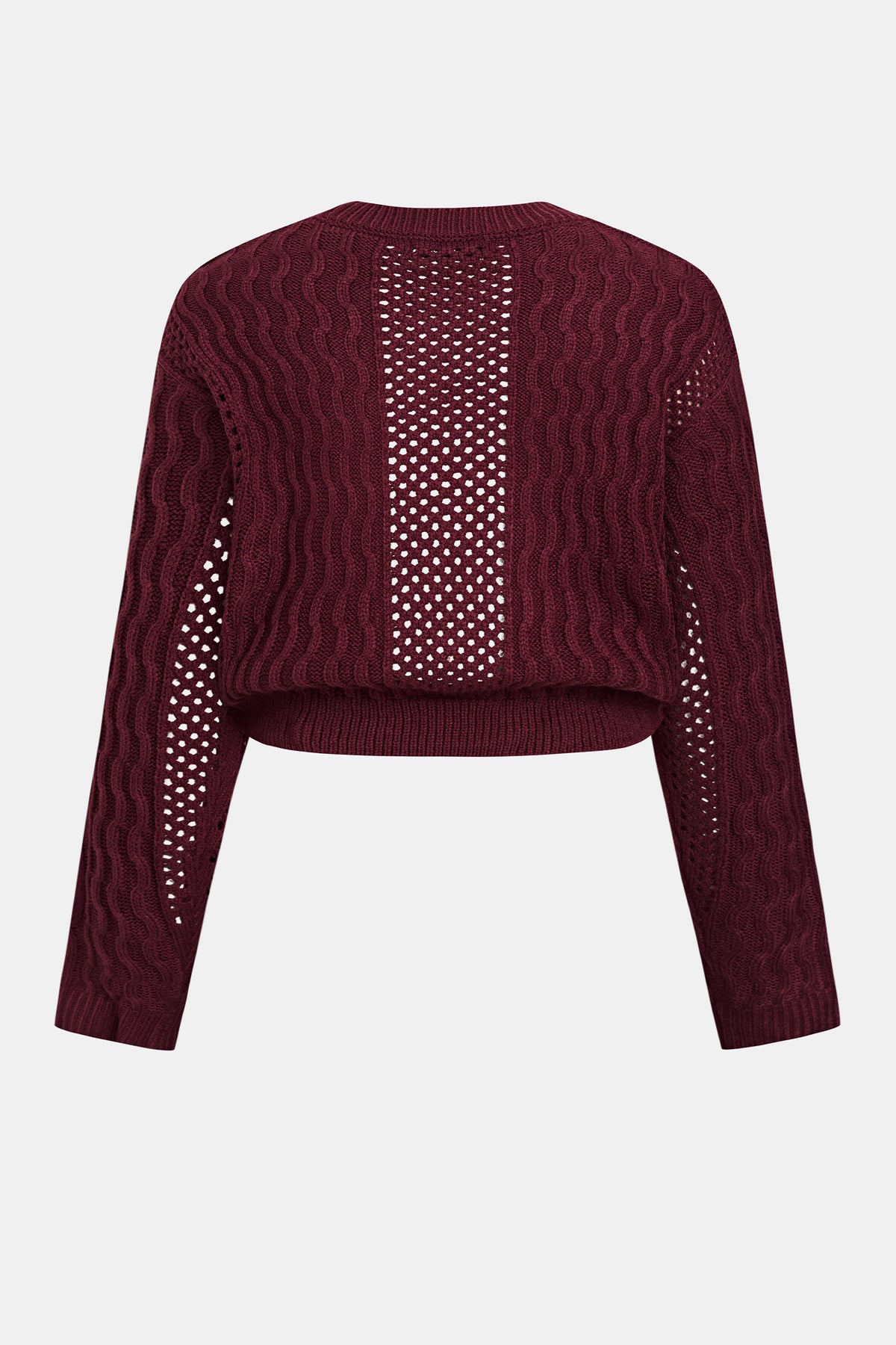 Cranberry Harvest Red Sweater