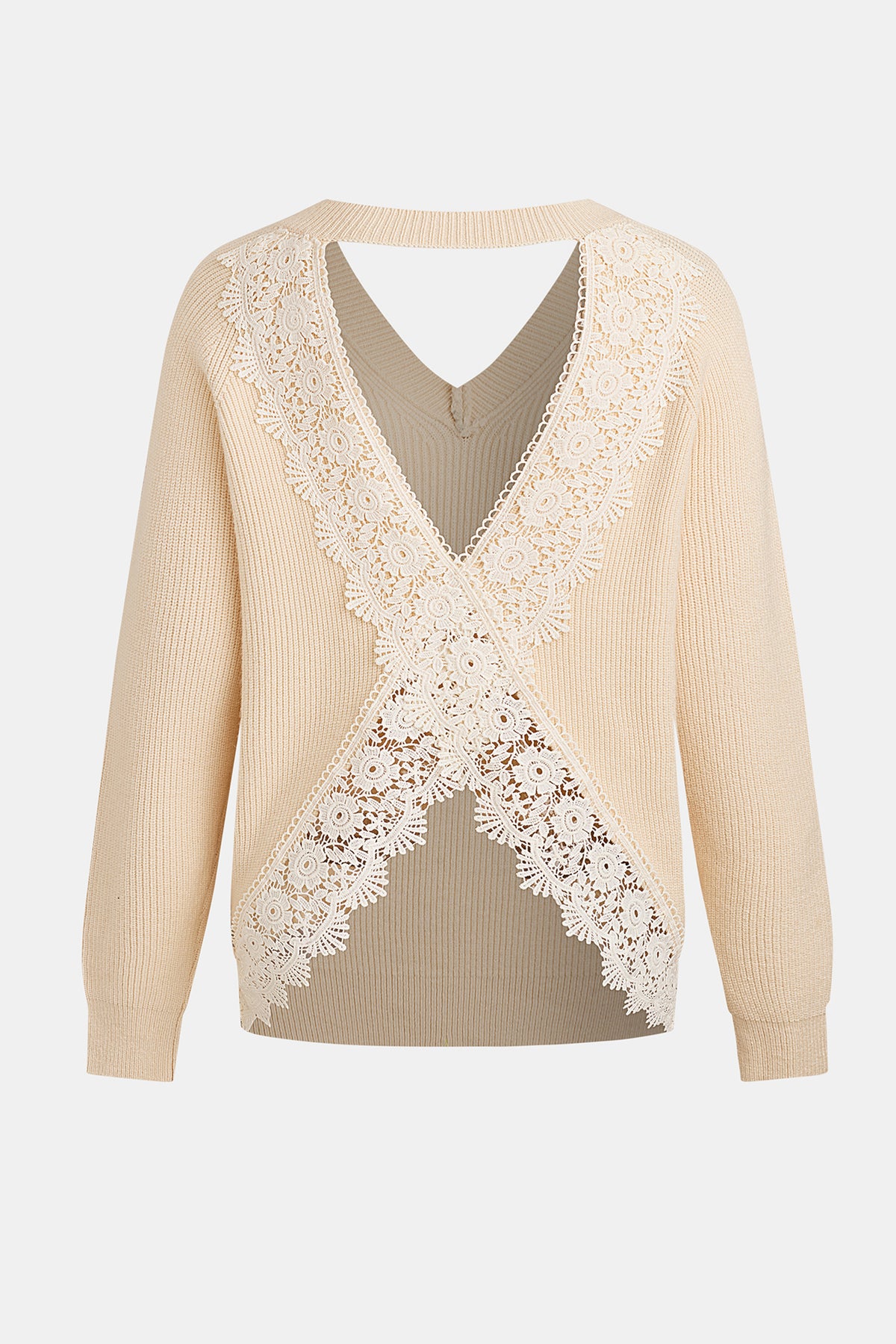 Crisp Air Cream Sweater