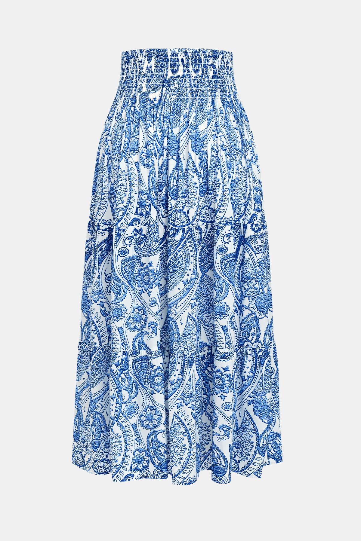 Crystal Clear Paisley Maxi Skirt