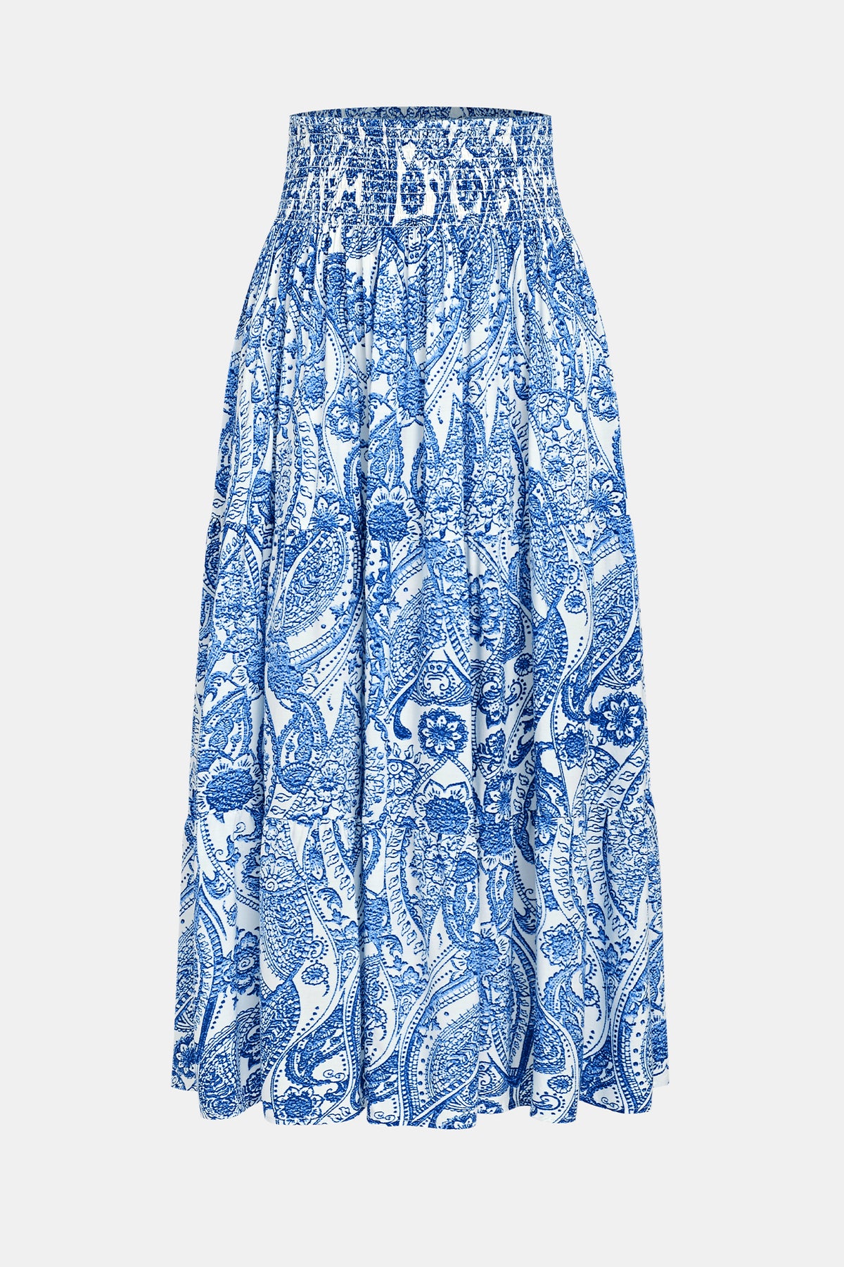 Crystal Clear Paisley Maxi Skirt