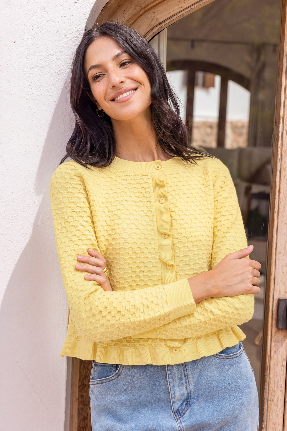 Dandelion Yellow Cardigan