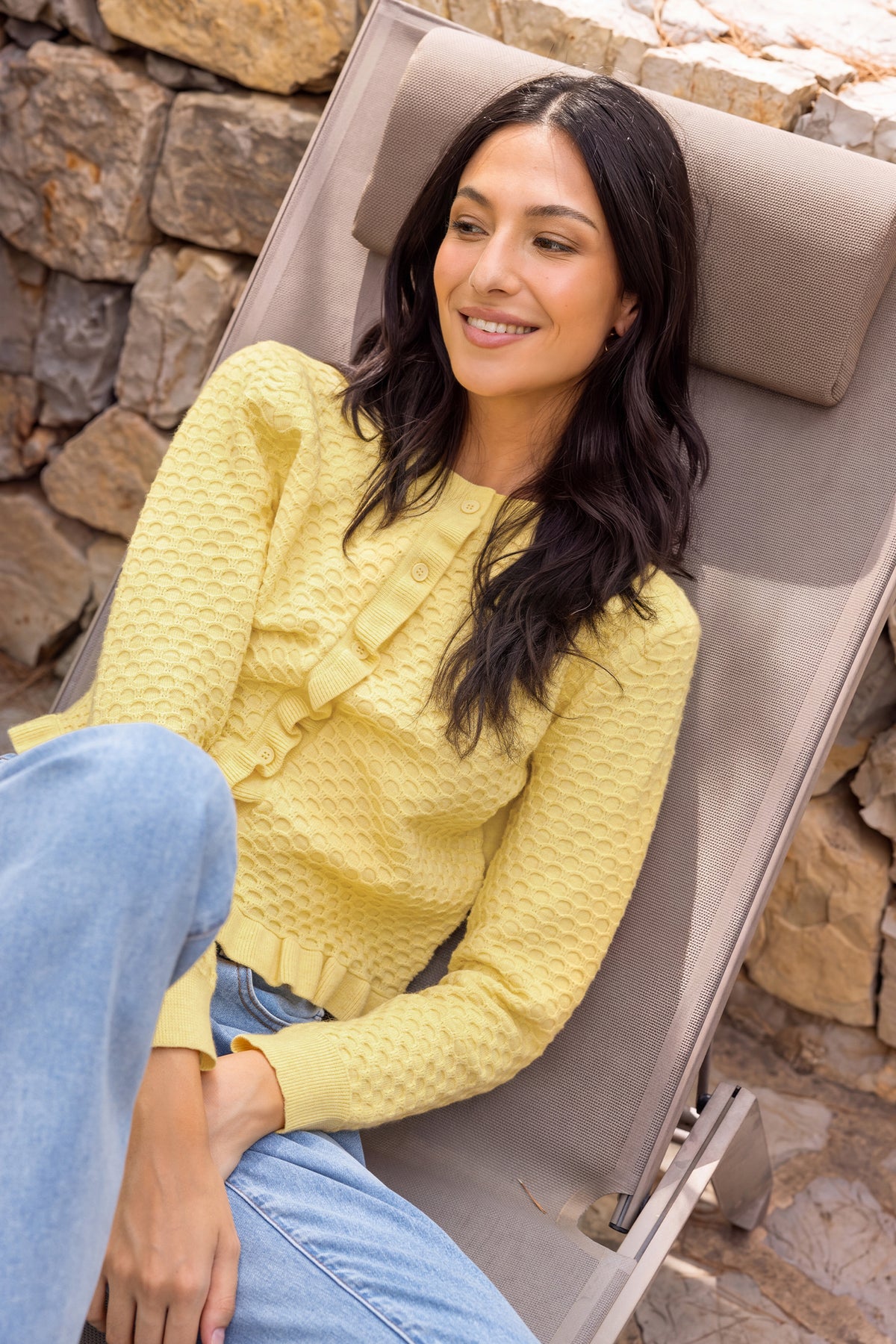 Dandelion Yellow Cardigan