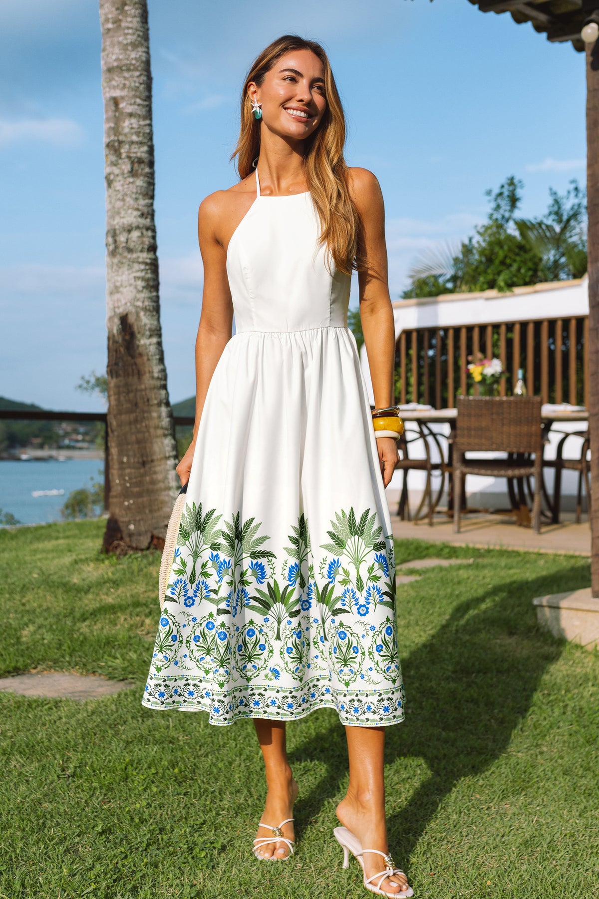 Daydream Believer Floral Midi Dress