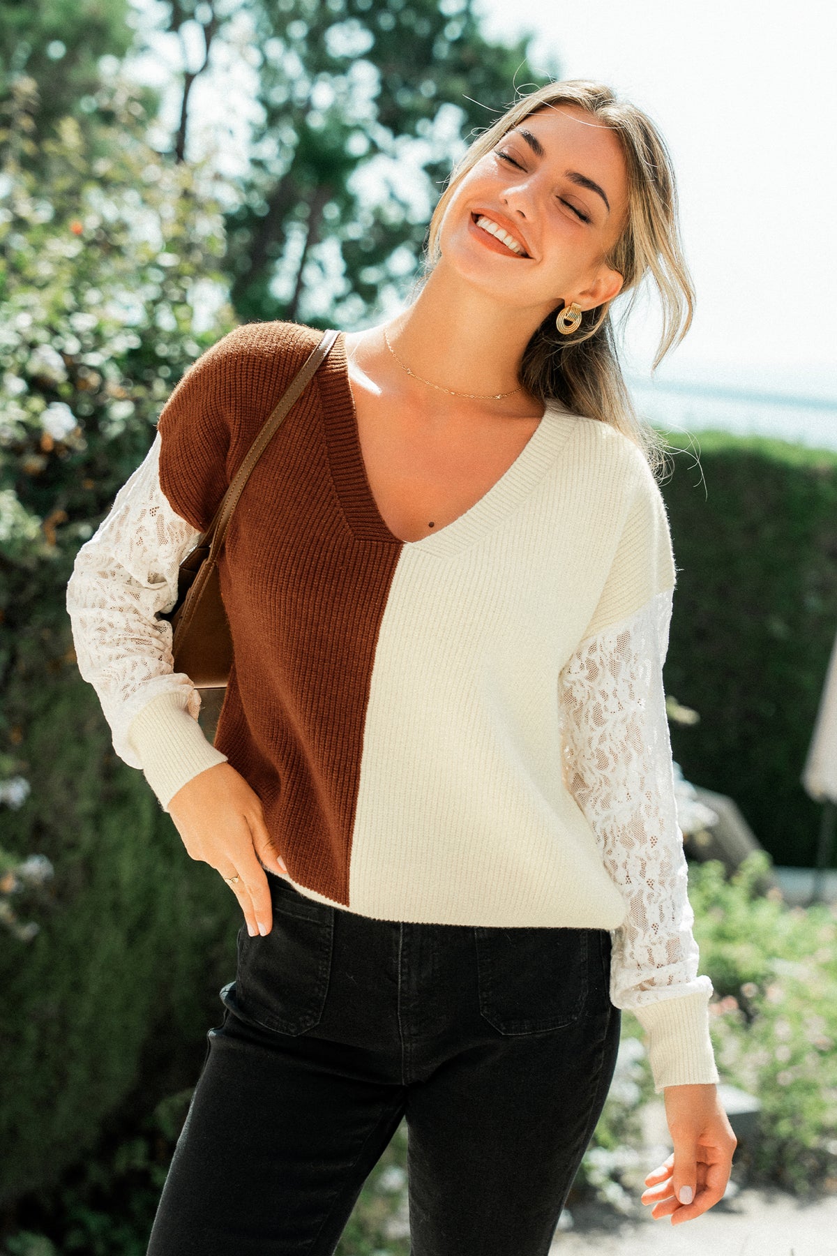Different Strokes Colorblock Sweater